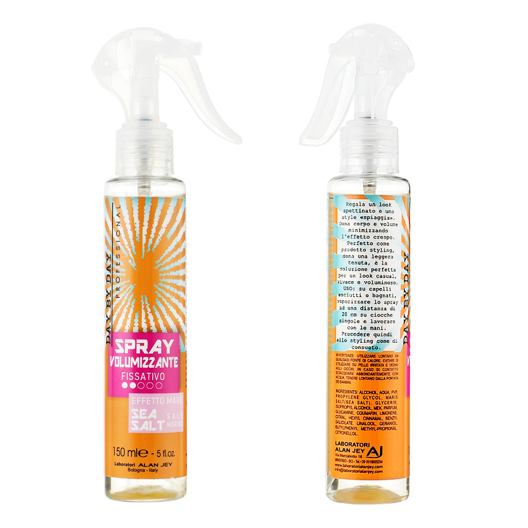 Спрей с морской солью для придания объема Alan Jey Spray Volumizzante Fissativo