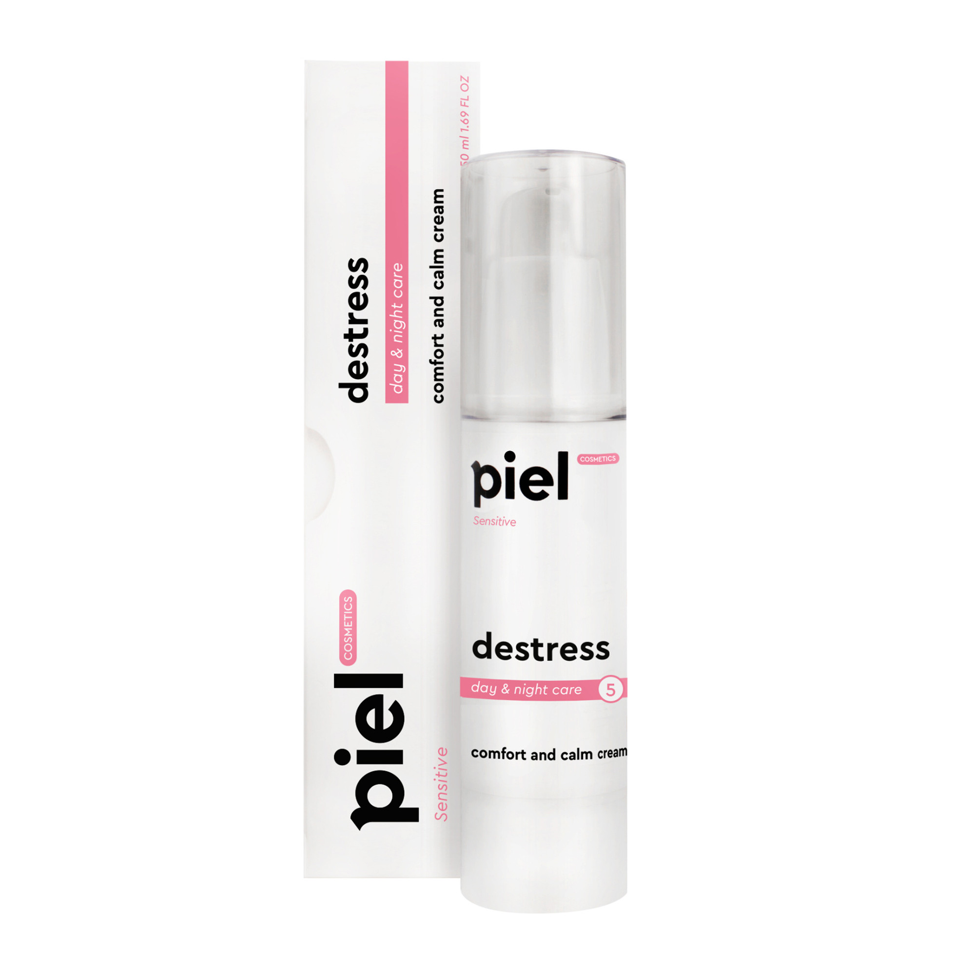 Piel Cosmetics Destress Cream Ультразволожуючий крем із натуральним SPF