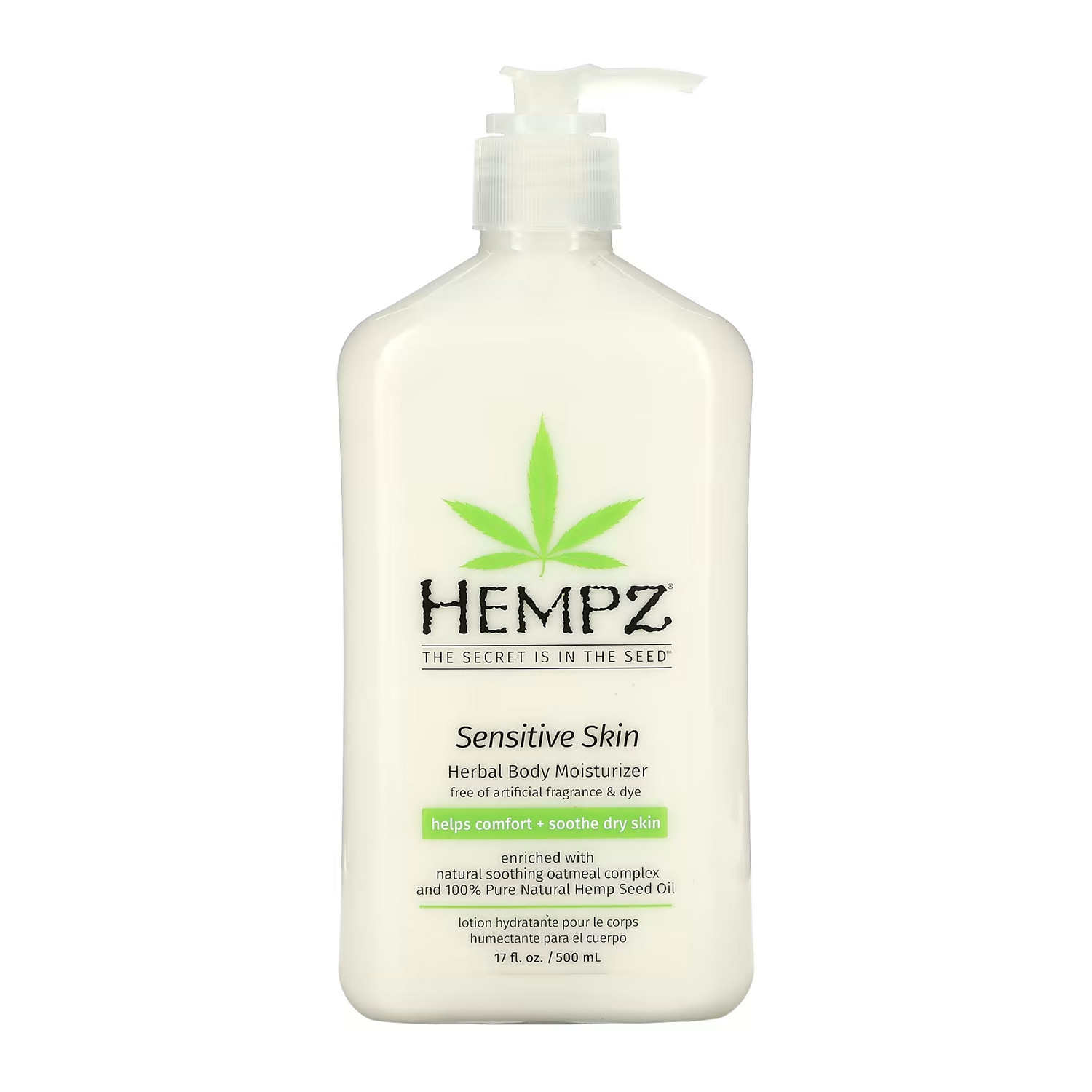 Рослинний зволожуючий лосьйон для чутливої шкіри Hempz Sensitive Skin Herbal Body Moisturizer