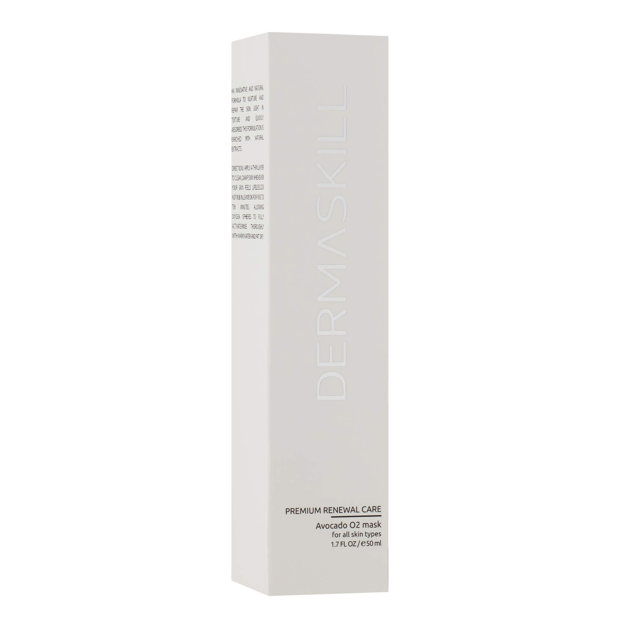 Кислородная маска для лица с авокадо Dermaskill Avocado O2 Mask