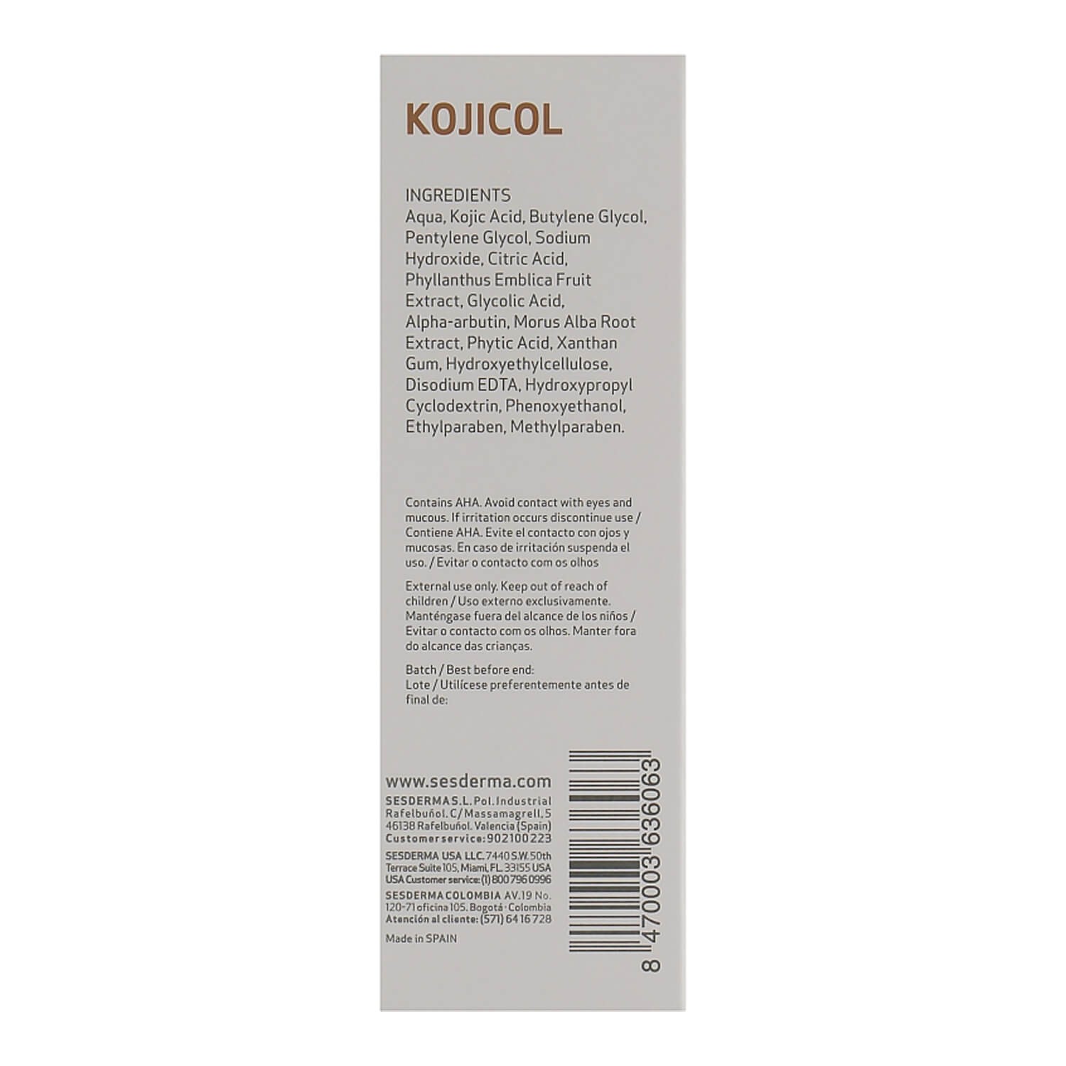 Sesderma Kojicol Gel Skin Lightener Киев