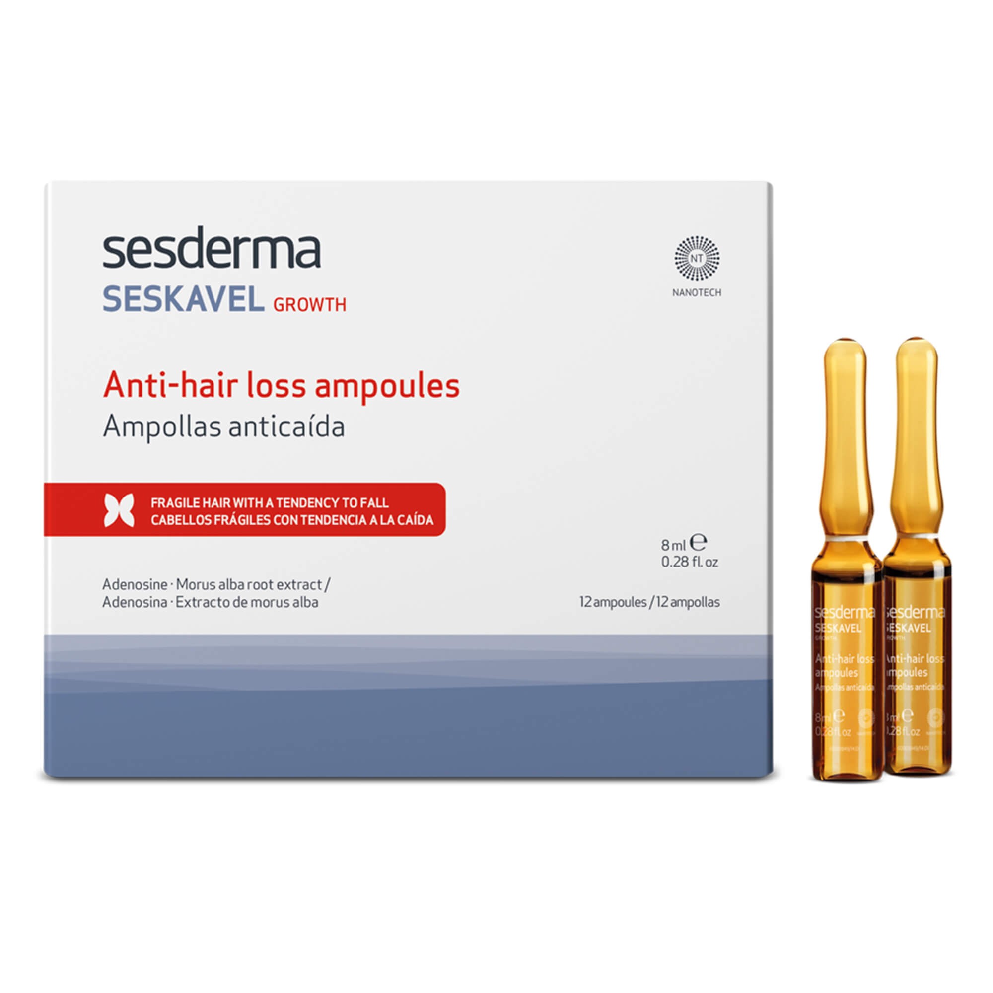 sesderma seskavel anti hair loss ampoules заказать
