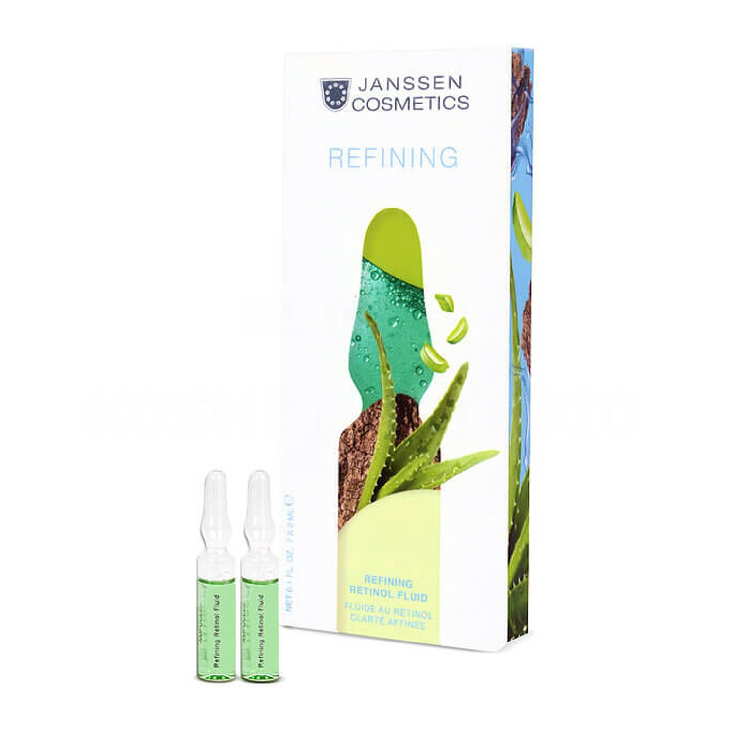 Ампулы с ретинолом Janssen Cosmetics Refining Retinol Fluid