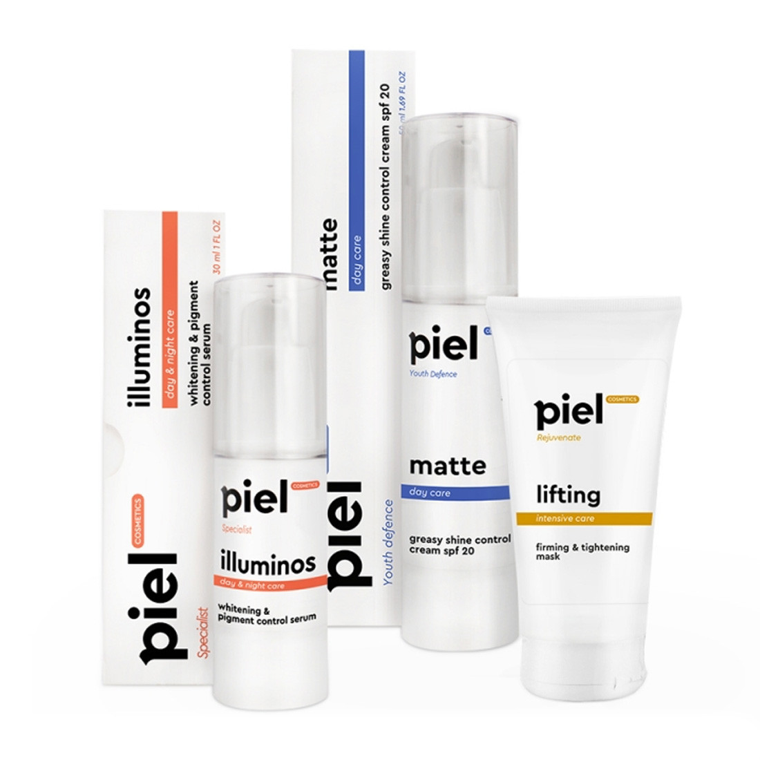 Piel Cosmetics Комплекс: корекція гіперпігментації та захист від сонця (літо)