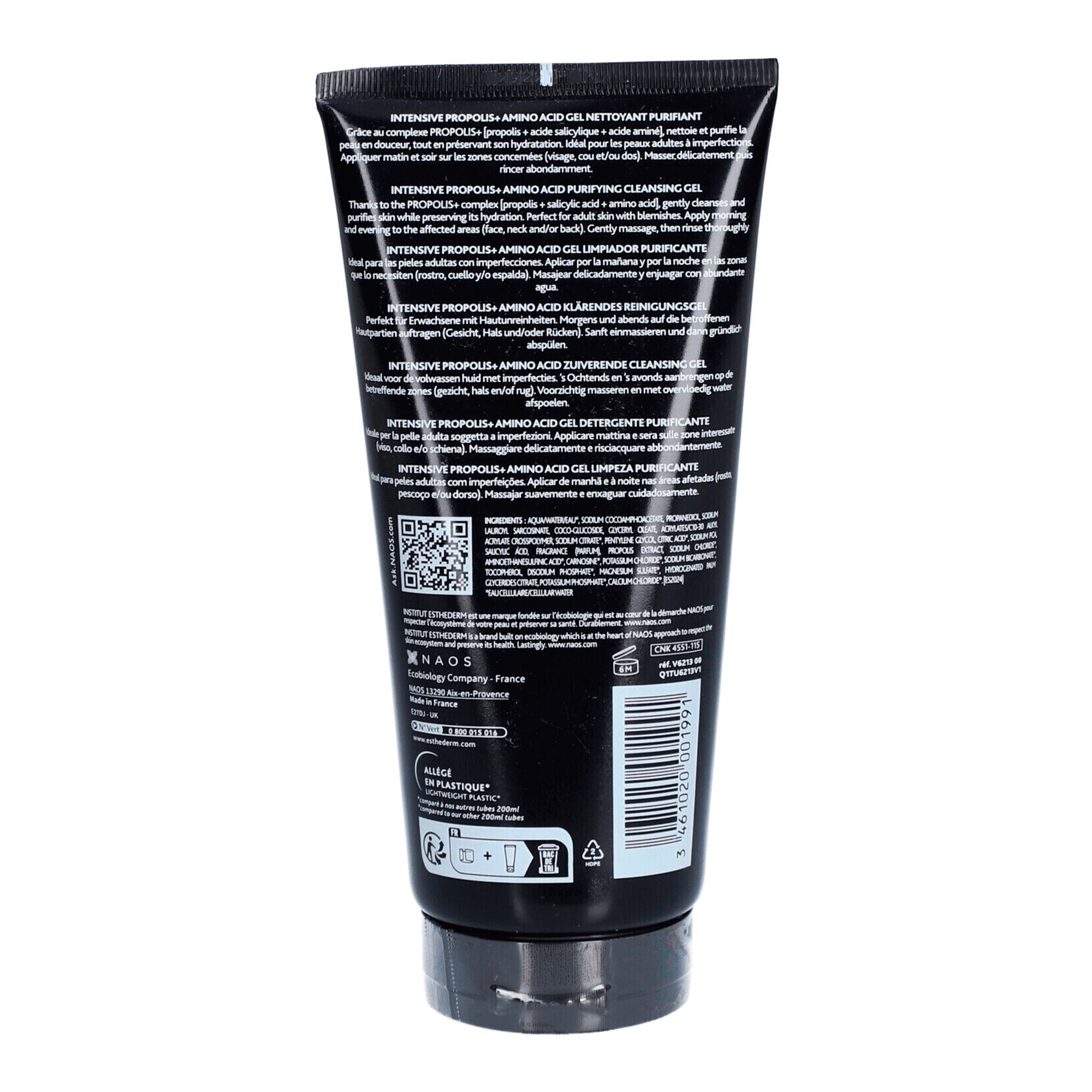 Очищающий гель с аминокислотой Institut Esthederm Intensive Propolis+ Amino Acid Purifying Cleansing Gel