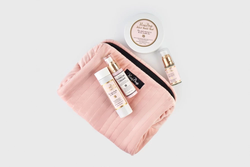 Подарочный набор с косметичкой Rosy Drop RDN LC