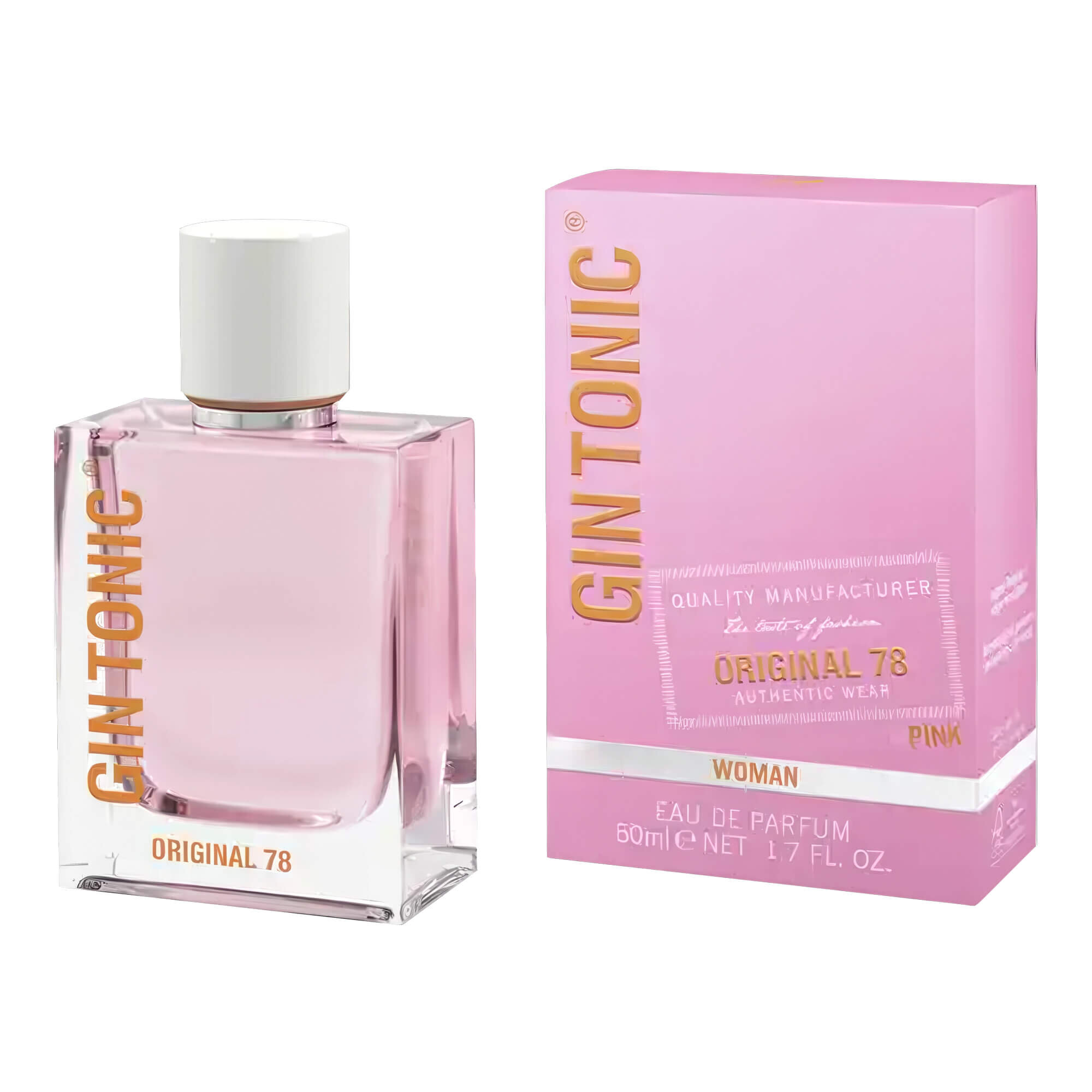 Парфюмерная вода для женщин GIN TONIC Woman Original 78 Pink