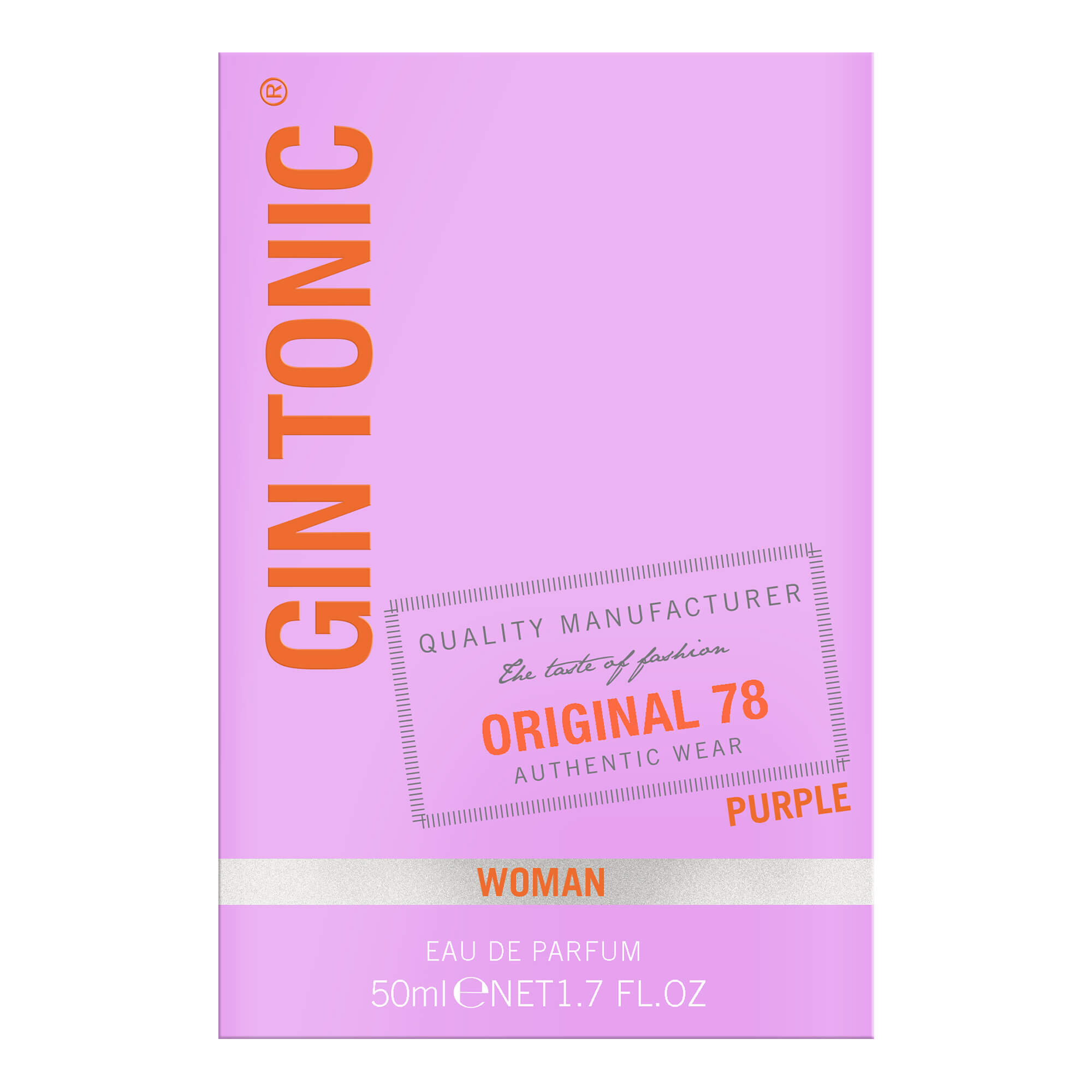 Парфюмерная вода для женщин GIN TONIC Woman Original 78 Pink