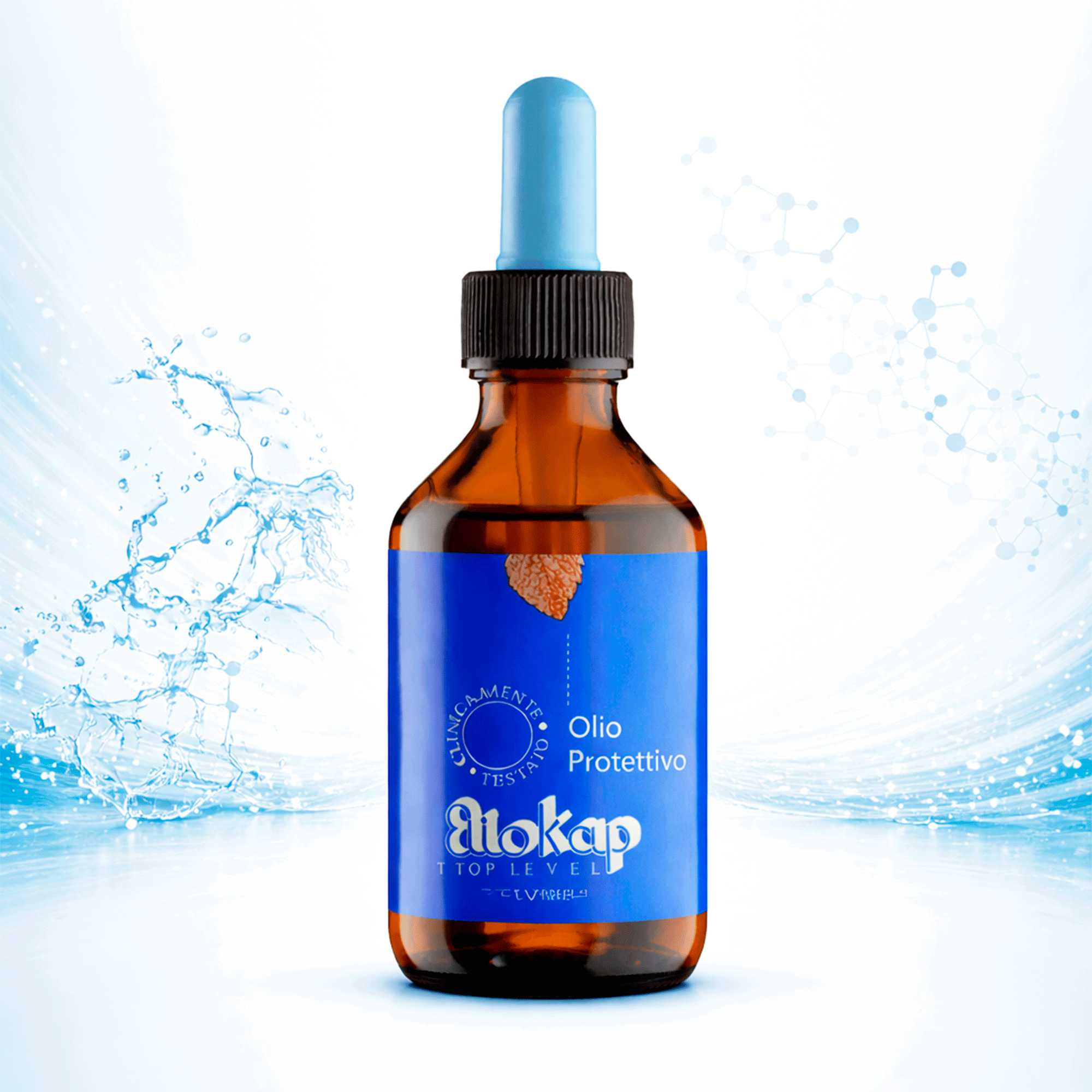 Захисна олія (для слабкого пошкодженного волосся) Eliokap Top Level Olio Protettivo