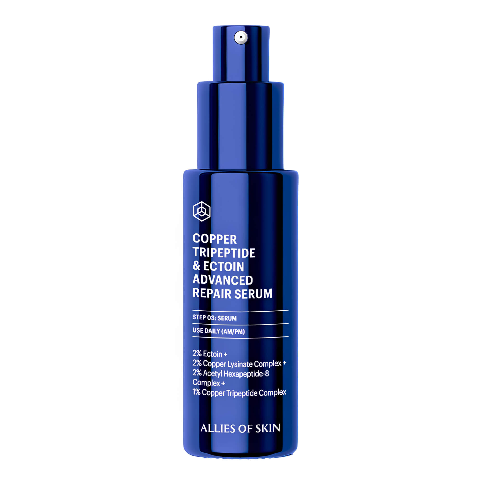 Сыворотка восстанавливающая для лица Allies of Skin Copper Tripeptide & Ectoin Advanced Repair Serum