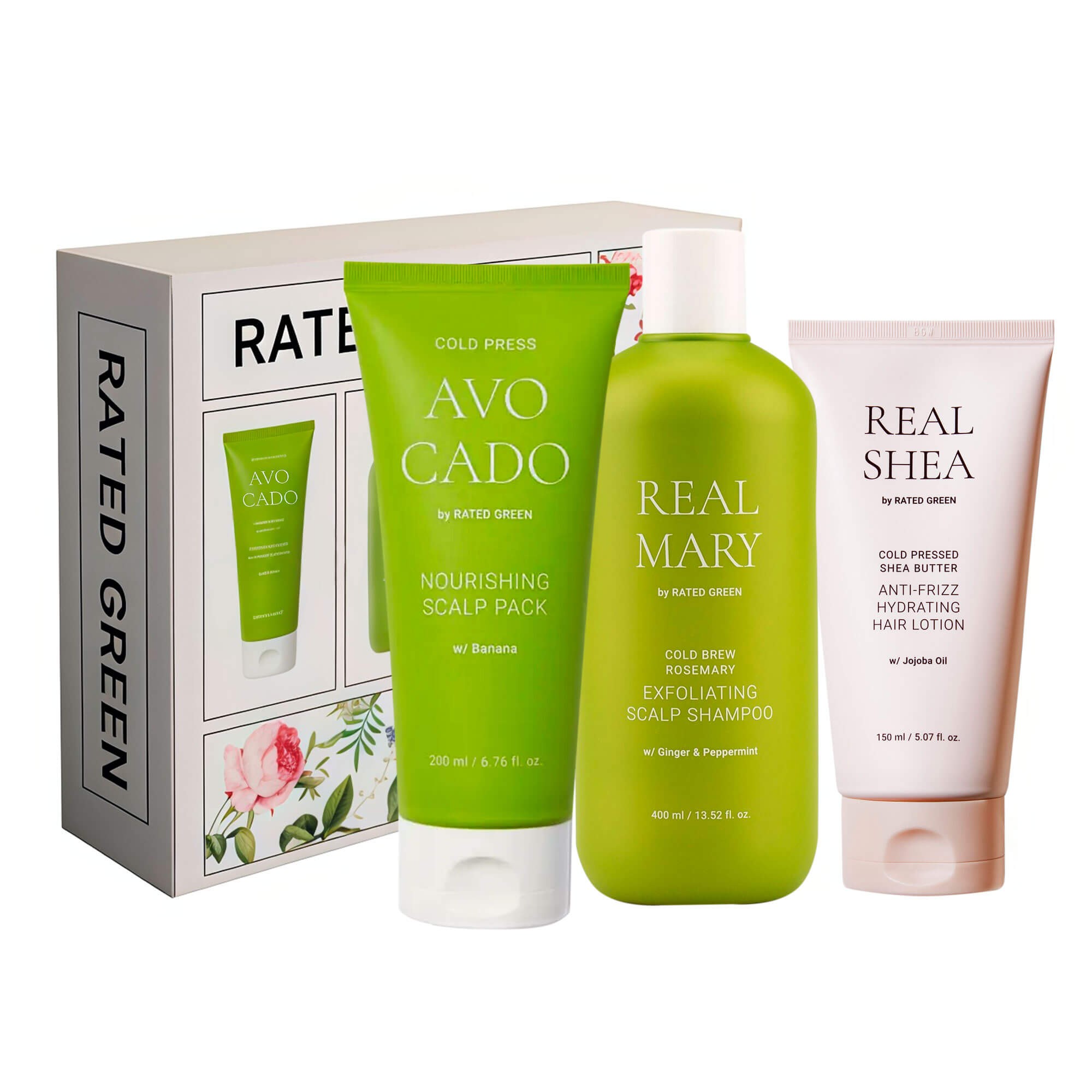 Rated Green Набор для волос Восстанавливающий