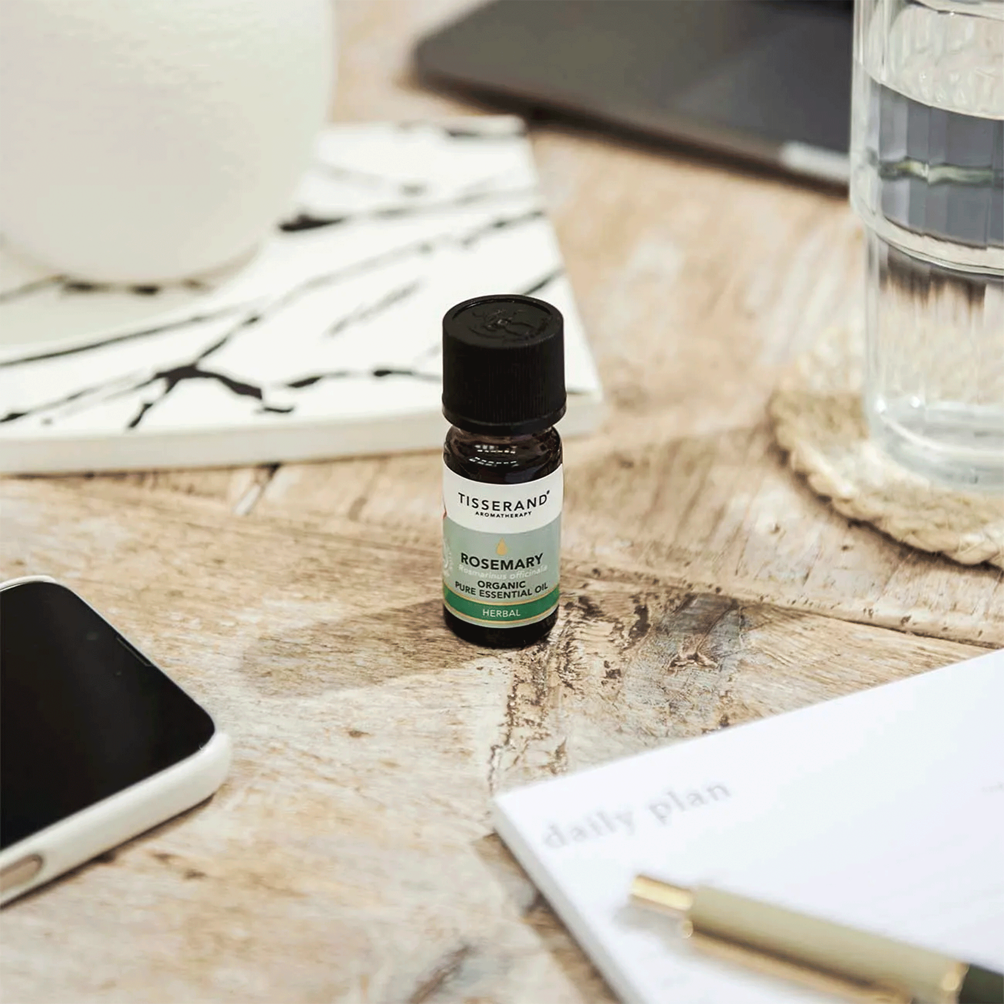 Ефірна олія розмарину Tisserand Rosemary Organic Essential Oil