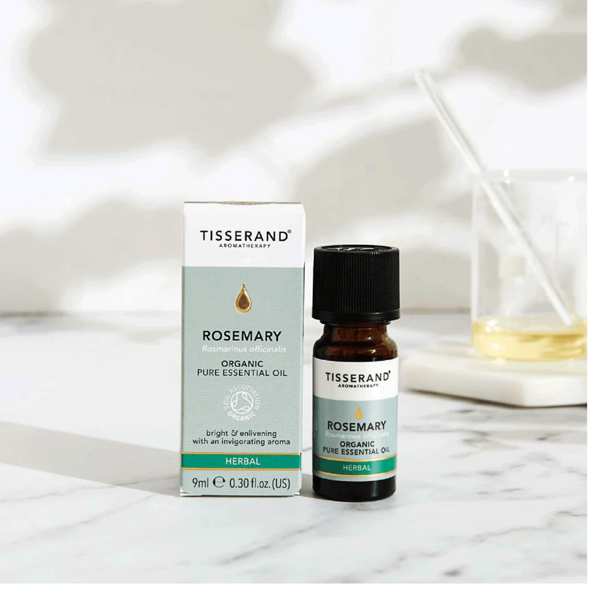 Ефірна олія розмарину Tisserand Rosemary Organic Essential Oil