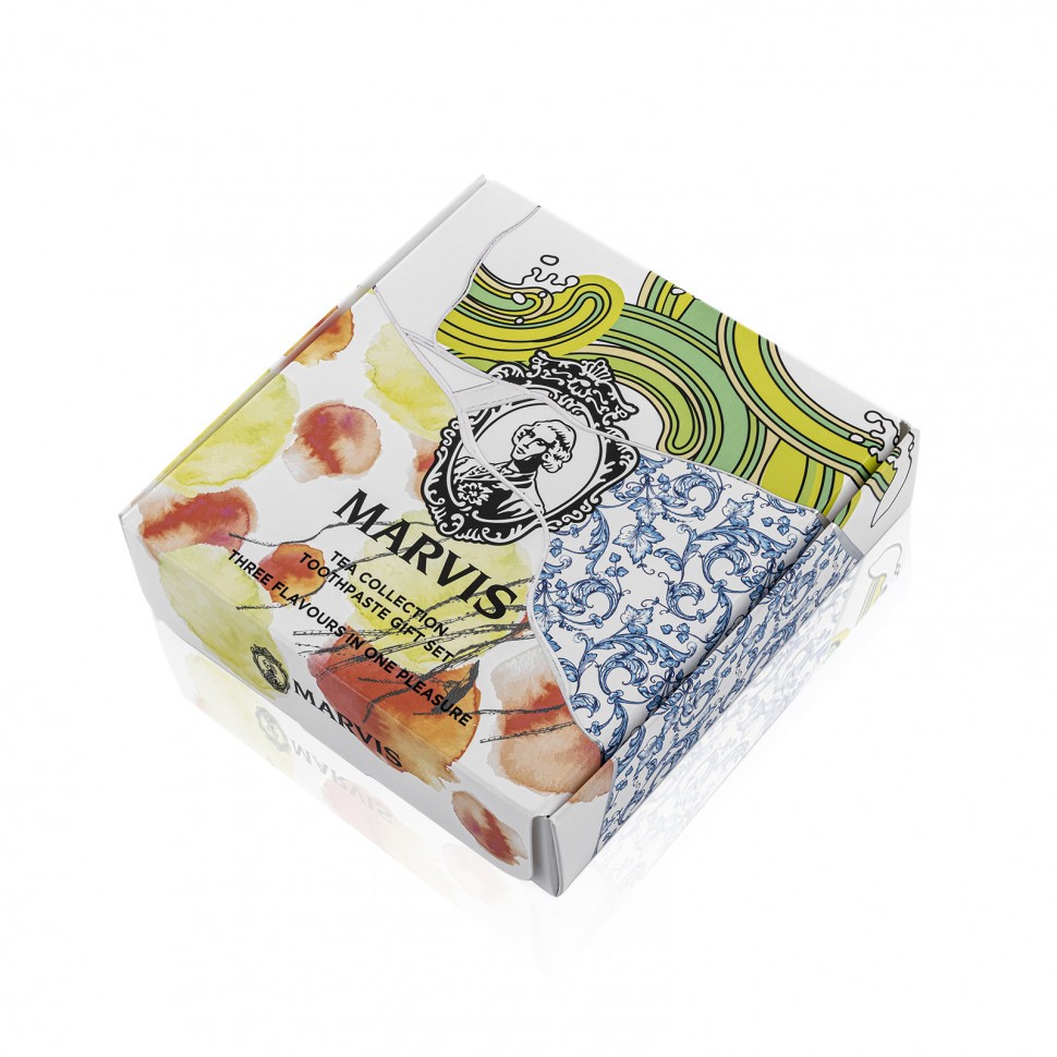 Набір зубних паст Marvis Tea Collection Toothpaste Gift Set