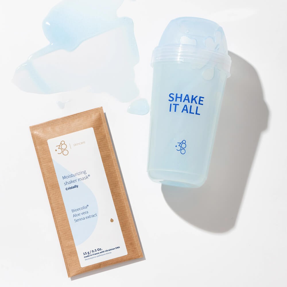 Увлажняющая шейкерная маска 380 Skincare Moisturizing Shaker Mask