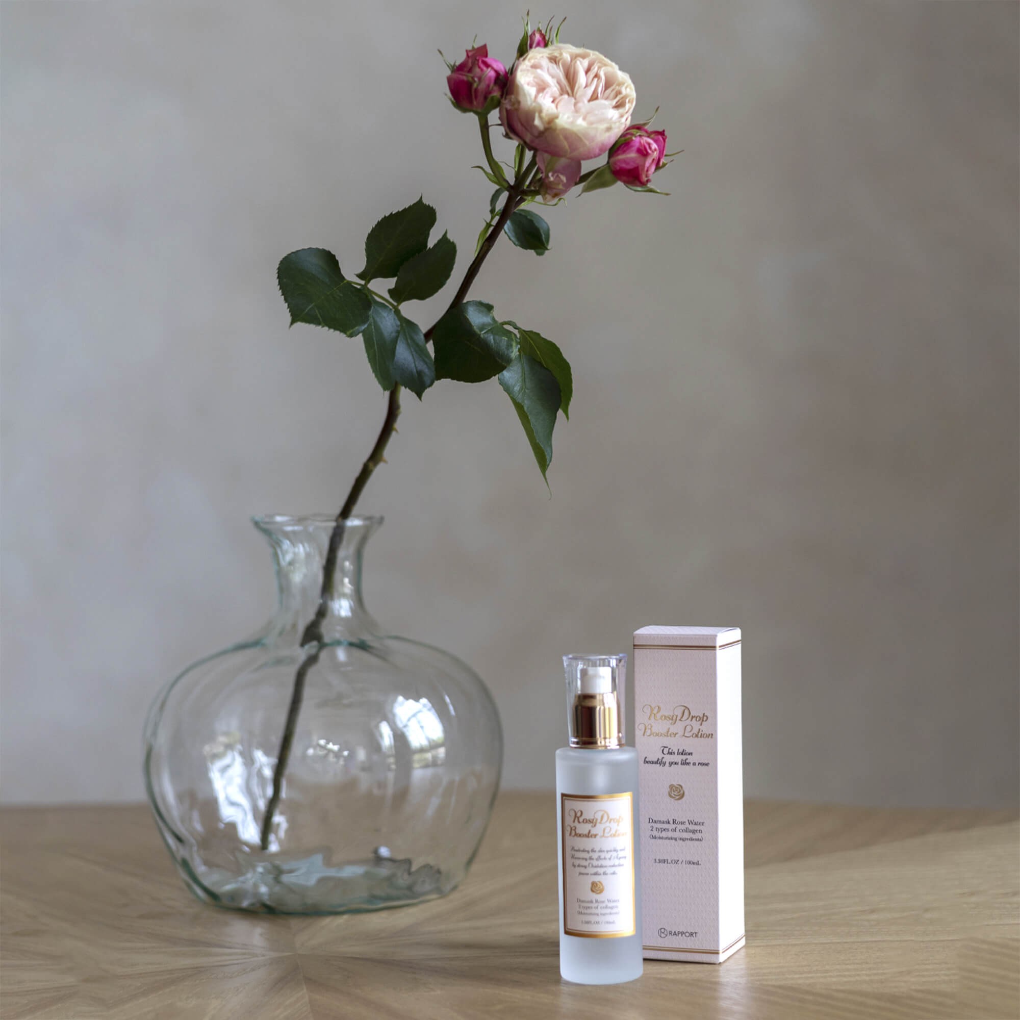 Подарочный набор большой с косметичкой Rosy Drop RDN MС