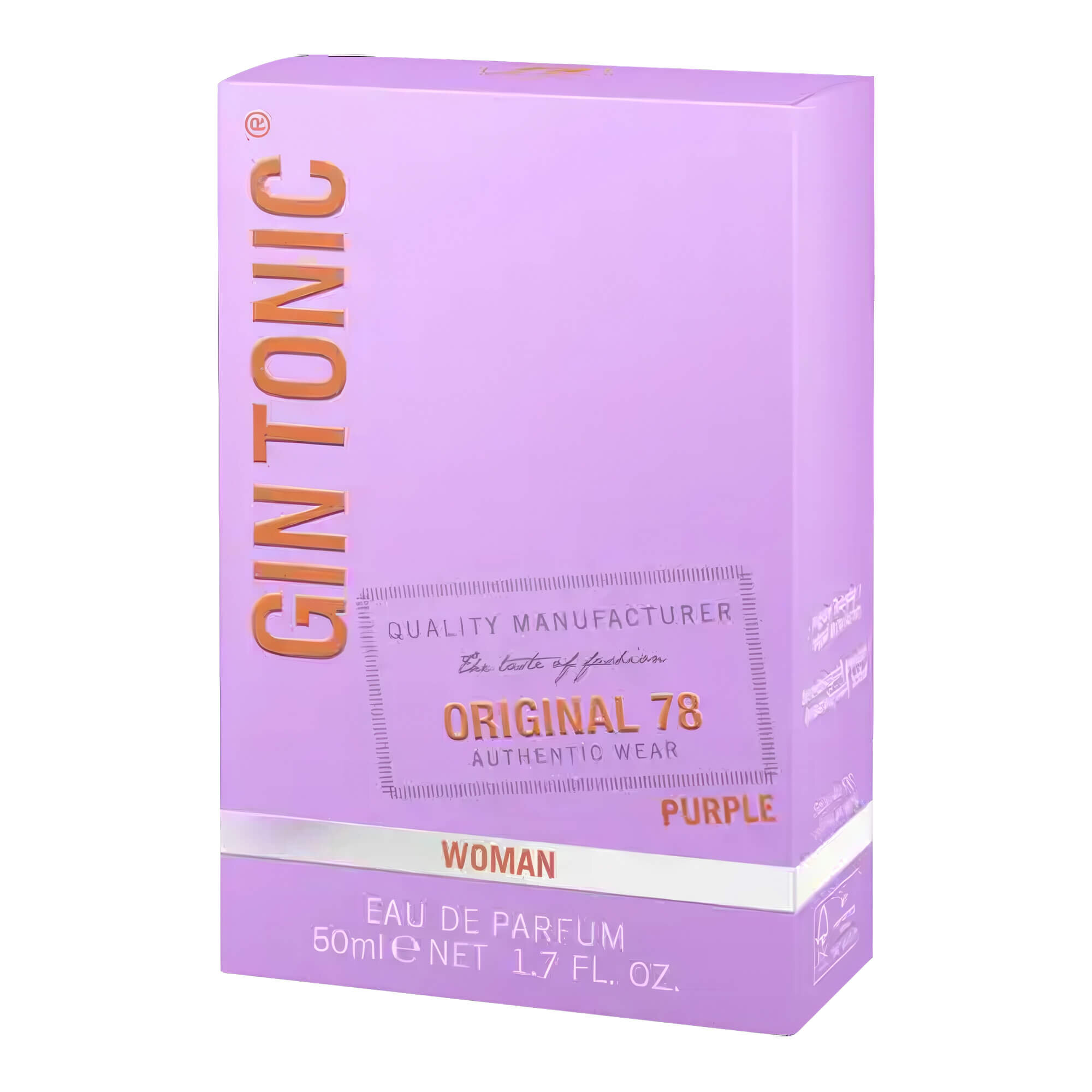 Парфюмерная вода для женщин GIN TONIC Woman Original 78 Purple
