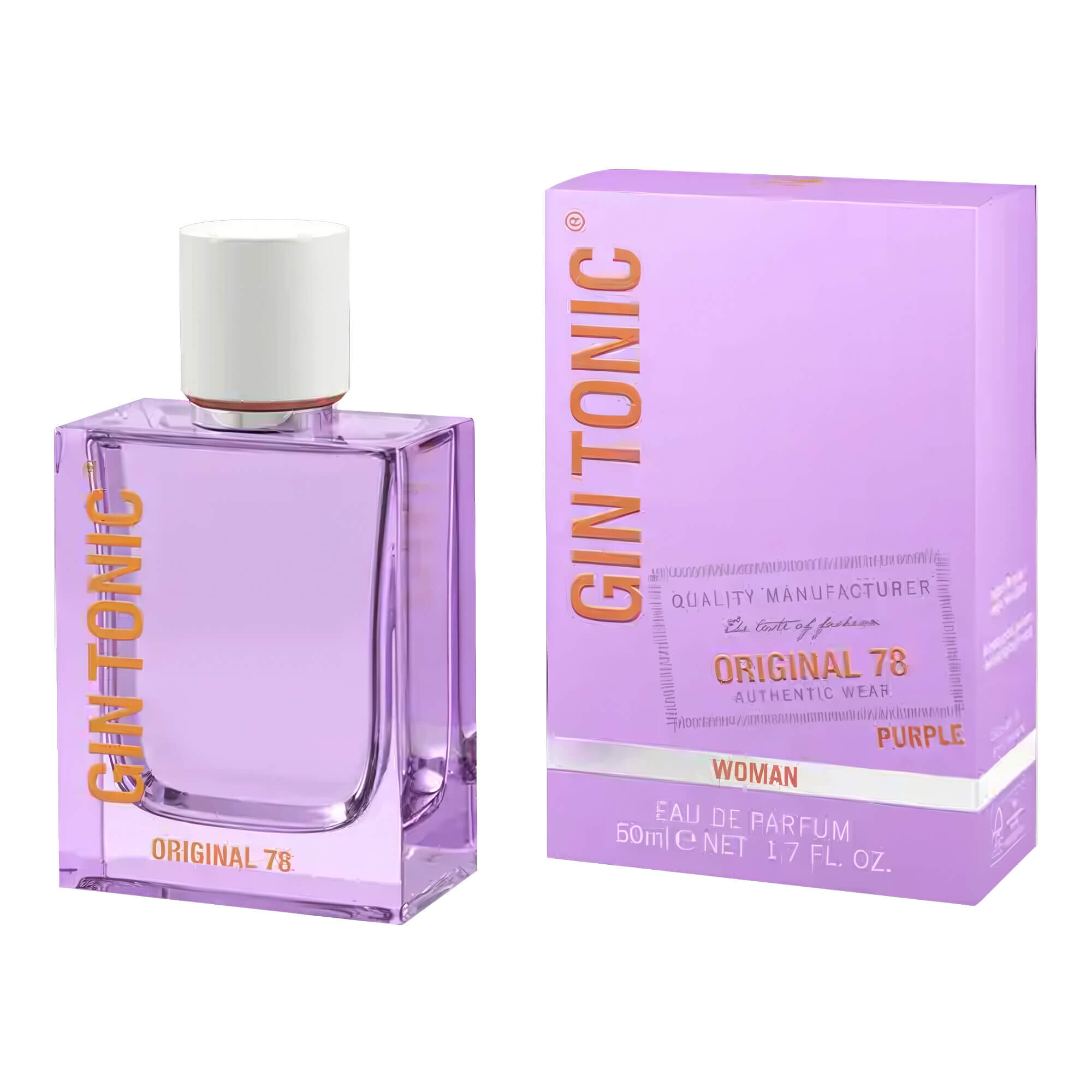 Парфюмерная вода для женщин GIN TONIC Woman Original 78 Purple