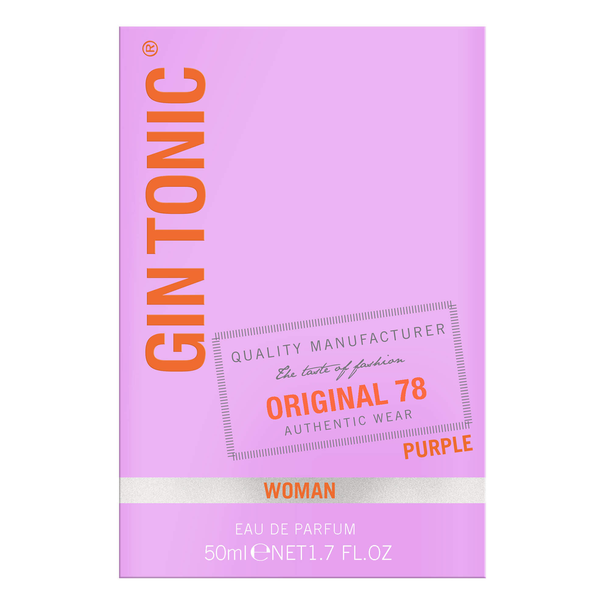 Парфюмерная вода для женщин GIN TONIC Woman Original 78 Purple