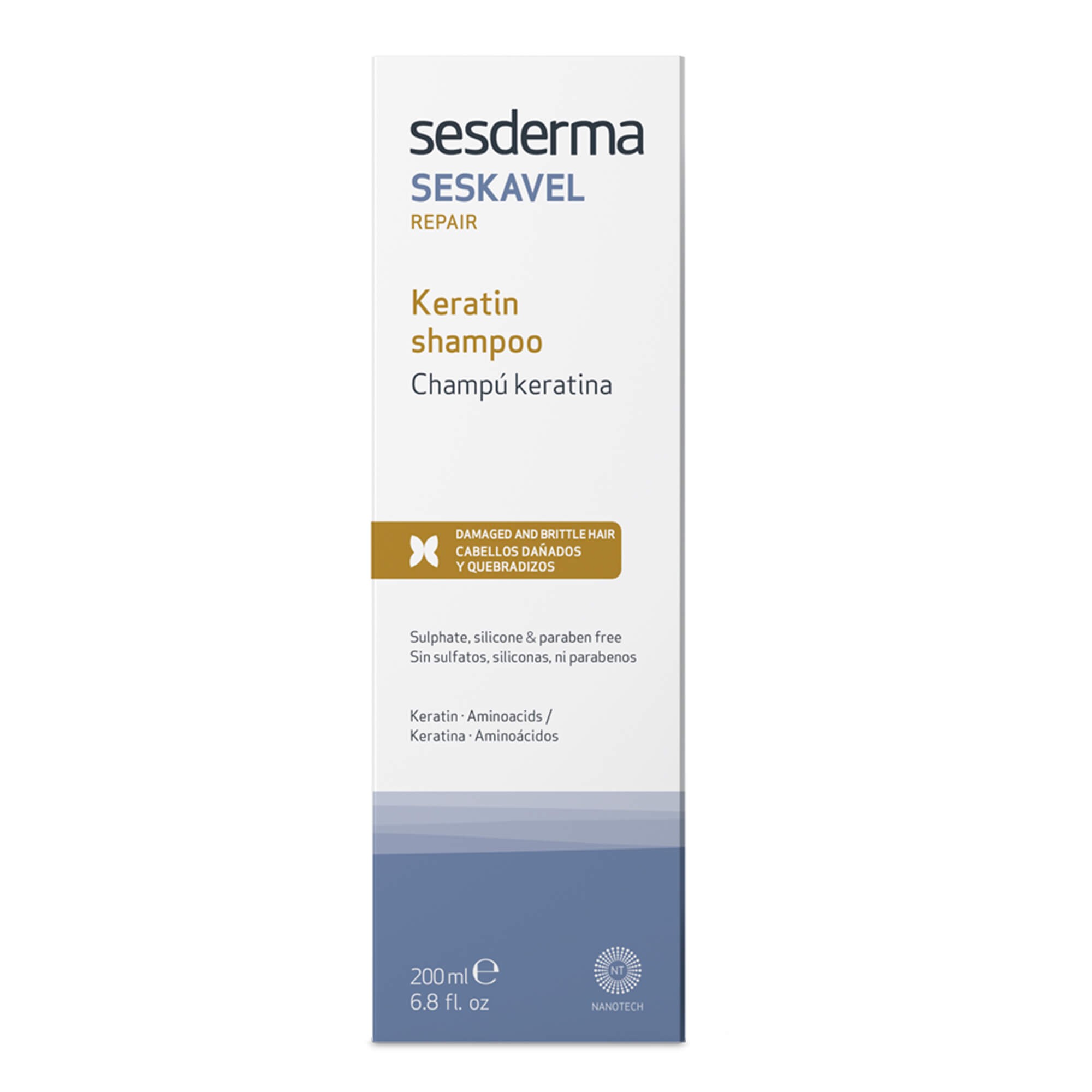 Sesderma Seskavel Repair Keratin Shampoo купить