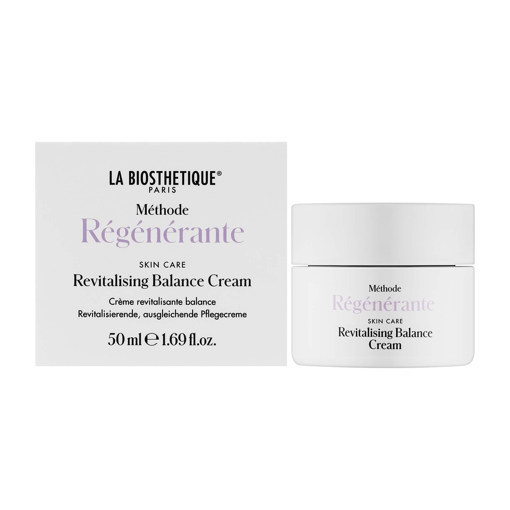 Ревіталізуючий балансуючий крем для обличчя La Biosthetique Methode Regenerante Revitalising Balance Cream 