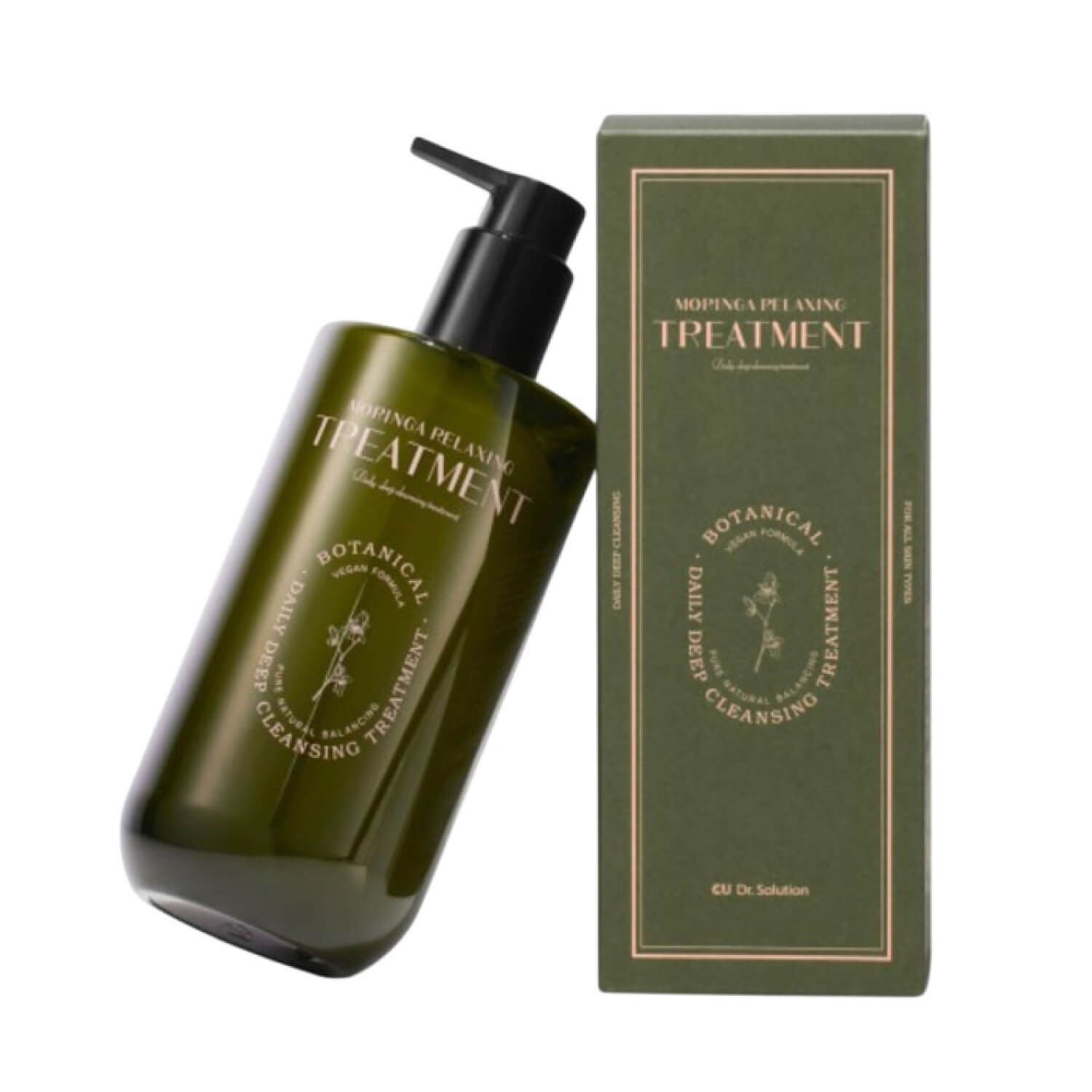Веганский кондиционер с маслом моринги CU Skin Dr. Solution Moringa Relaxing Treatment