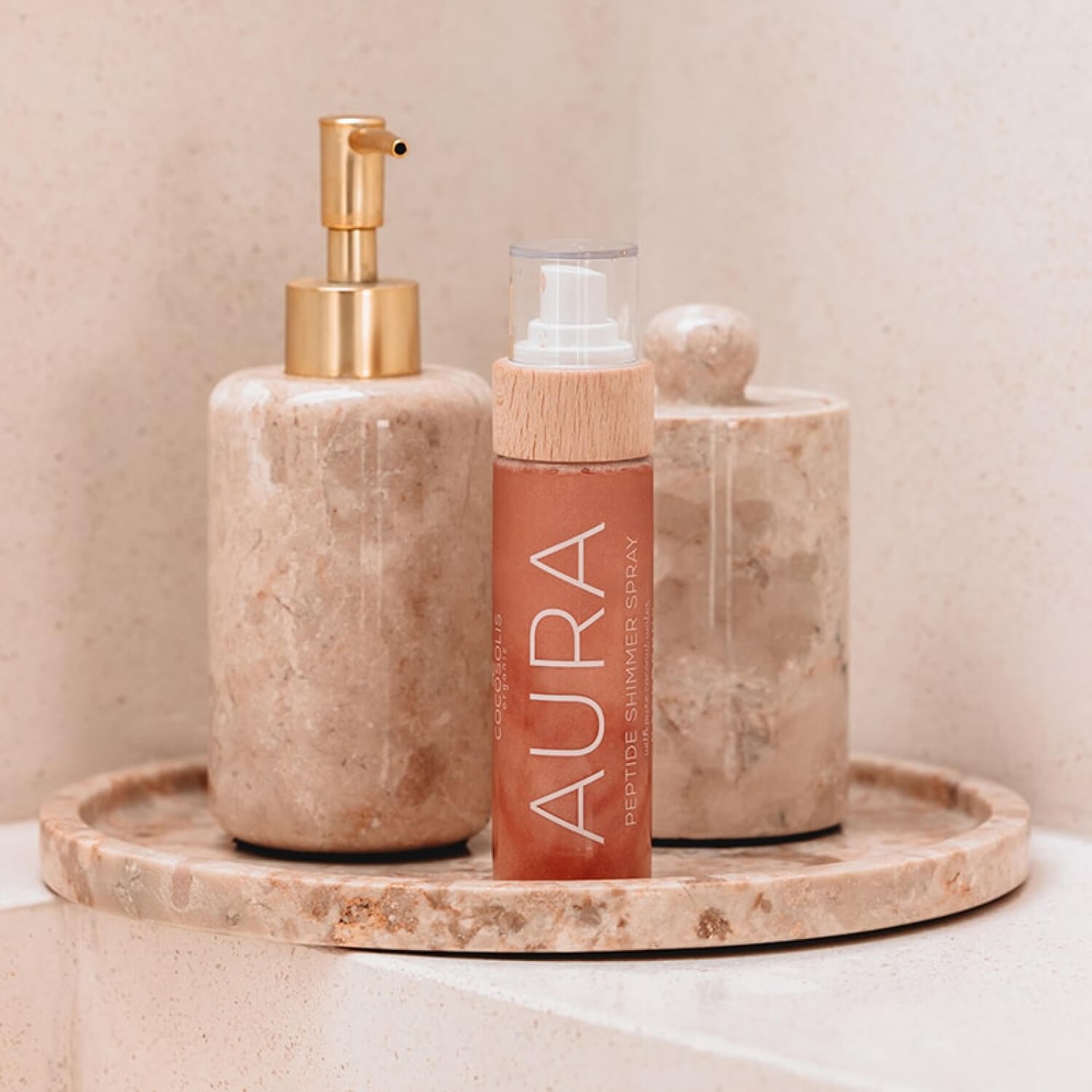 Cocosolis Aura Peptide Shimmer Spray купить