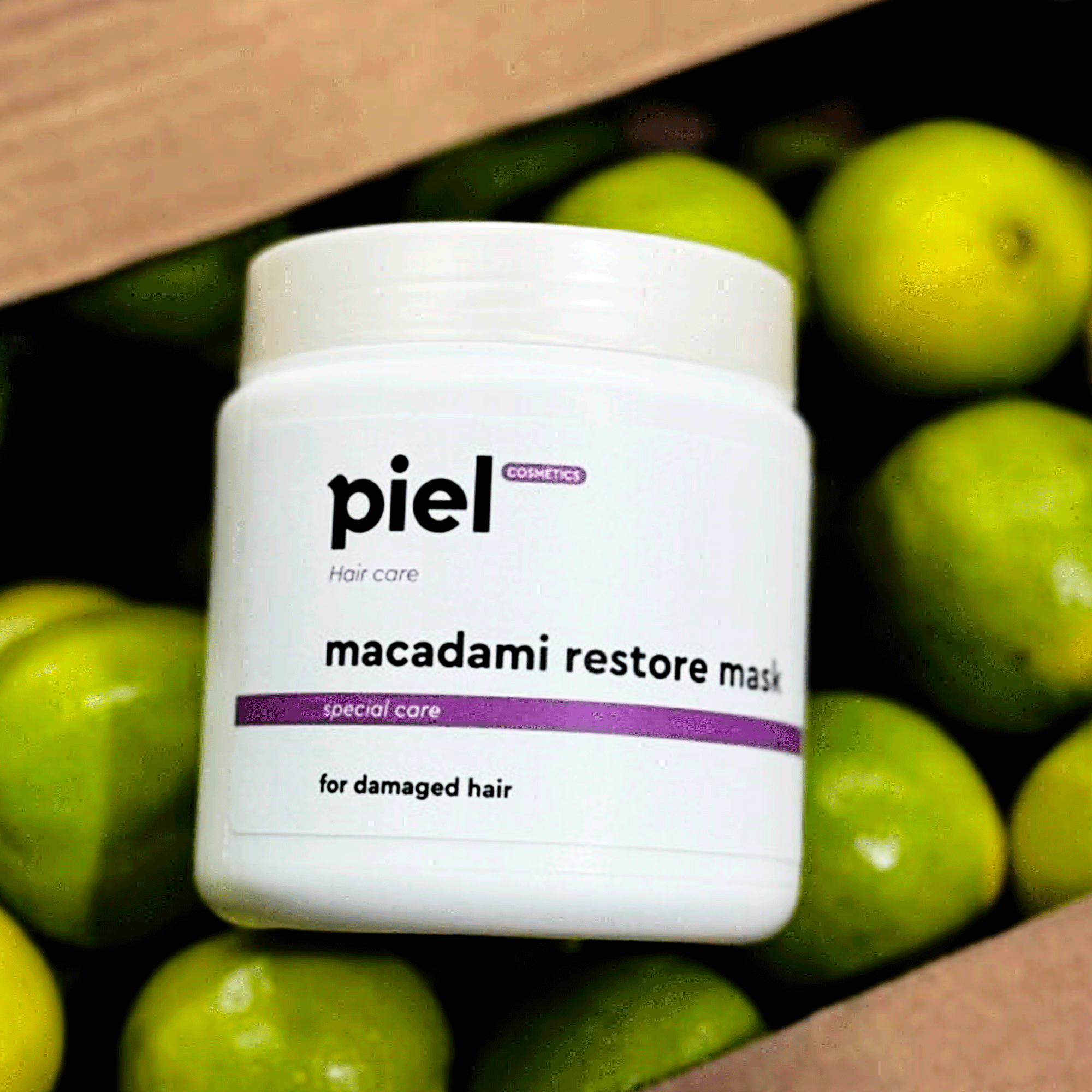 Восстанавливающая маска для поврежденных волос Piel Cosmetics Macadami Restore Mask