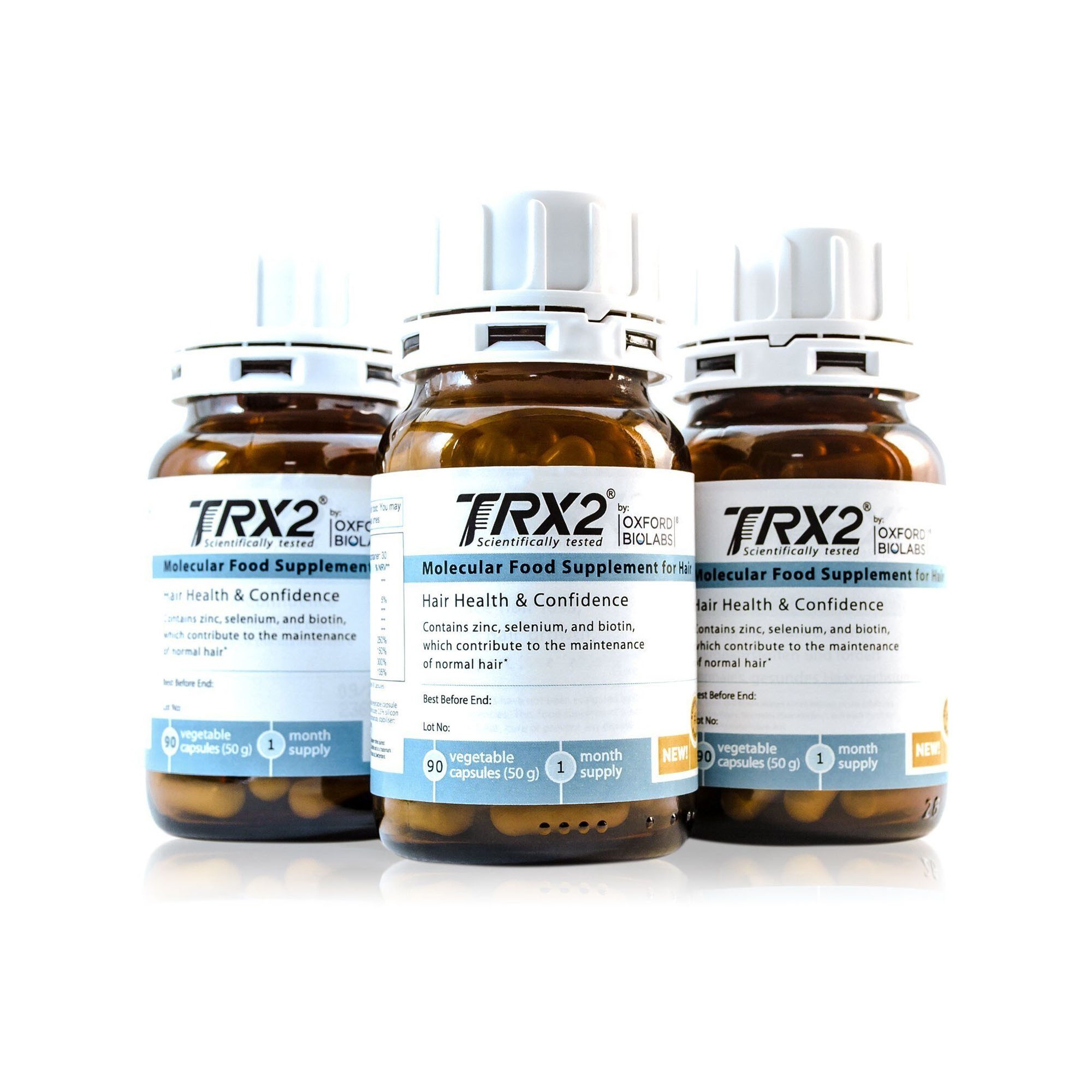 Молекулярний комплекс проти випадання волосся Oxford Biolabs TRX2 Molecular Food Supplement for Hair