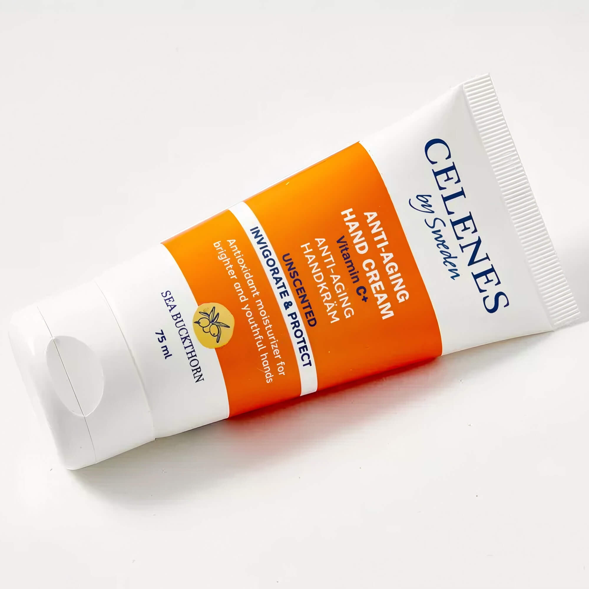 Антивіковий крем для рук з обліпихою Celenes Sea Buckthorn Antiaging Hand