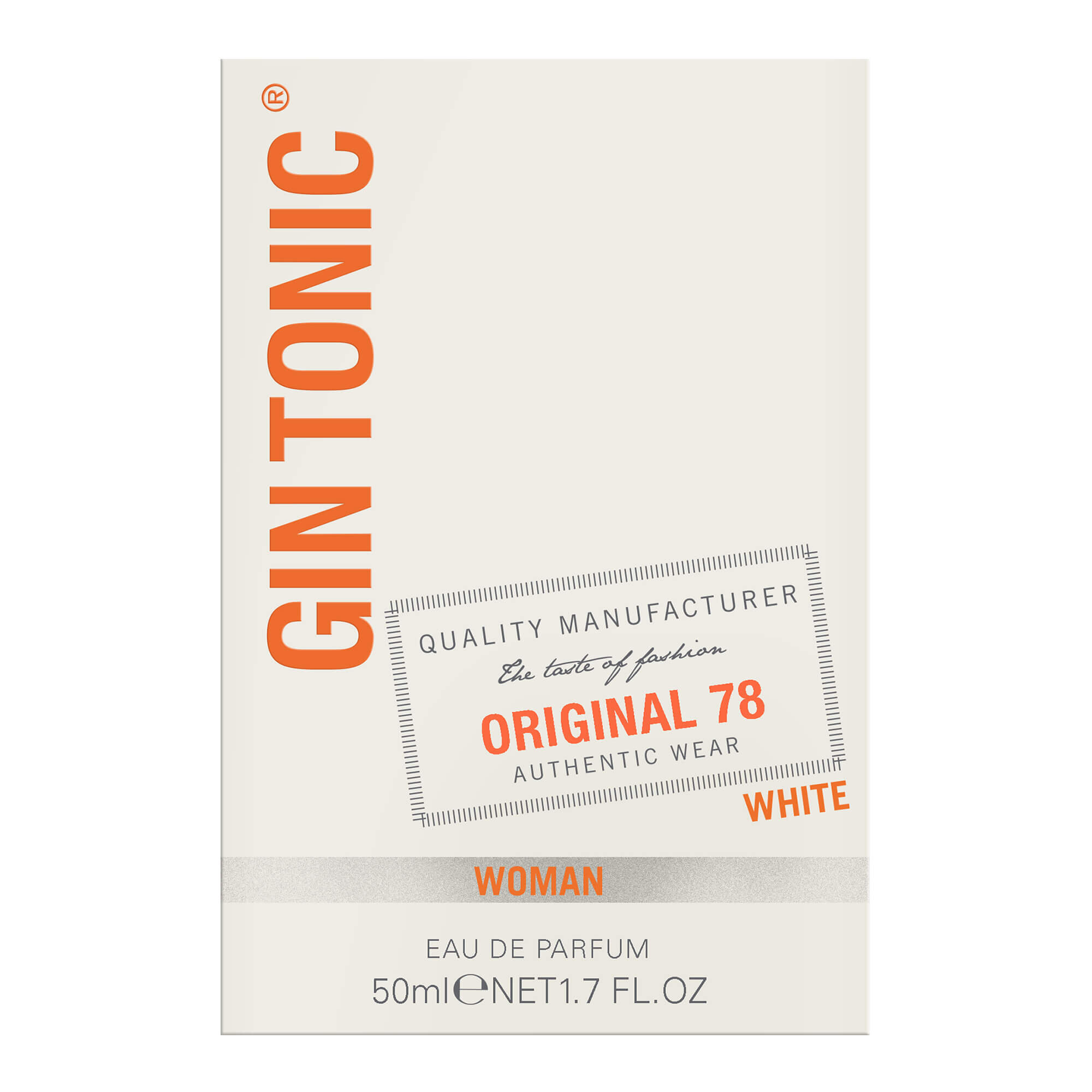 Парфюмерная вода для женщин GIN TONIC Woman Original 78 White