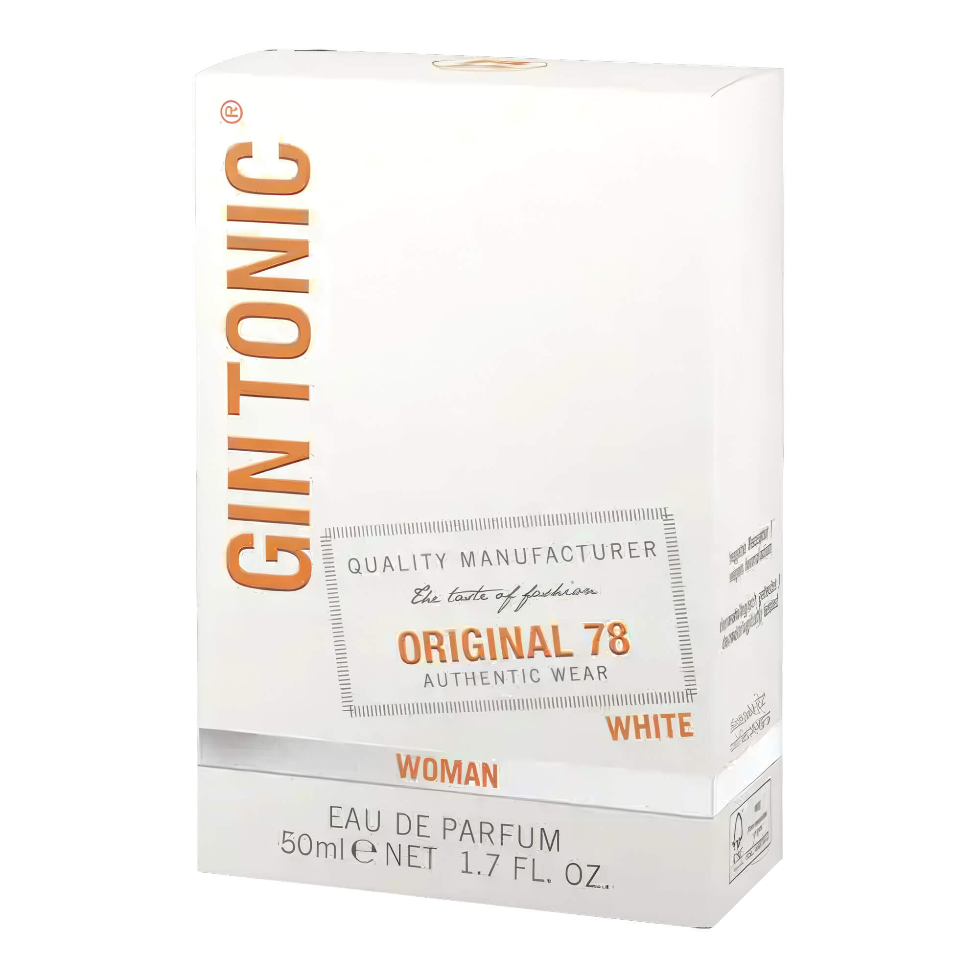 Парфюмерная вода для женщин GIN TONIC Woman Original 78 White