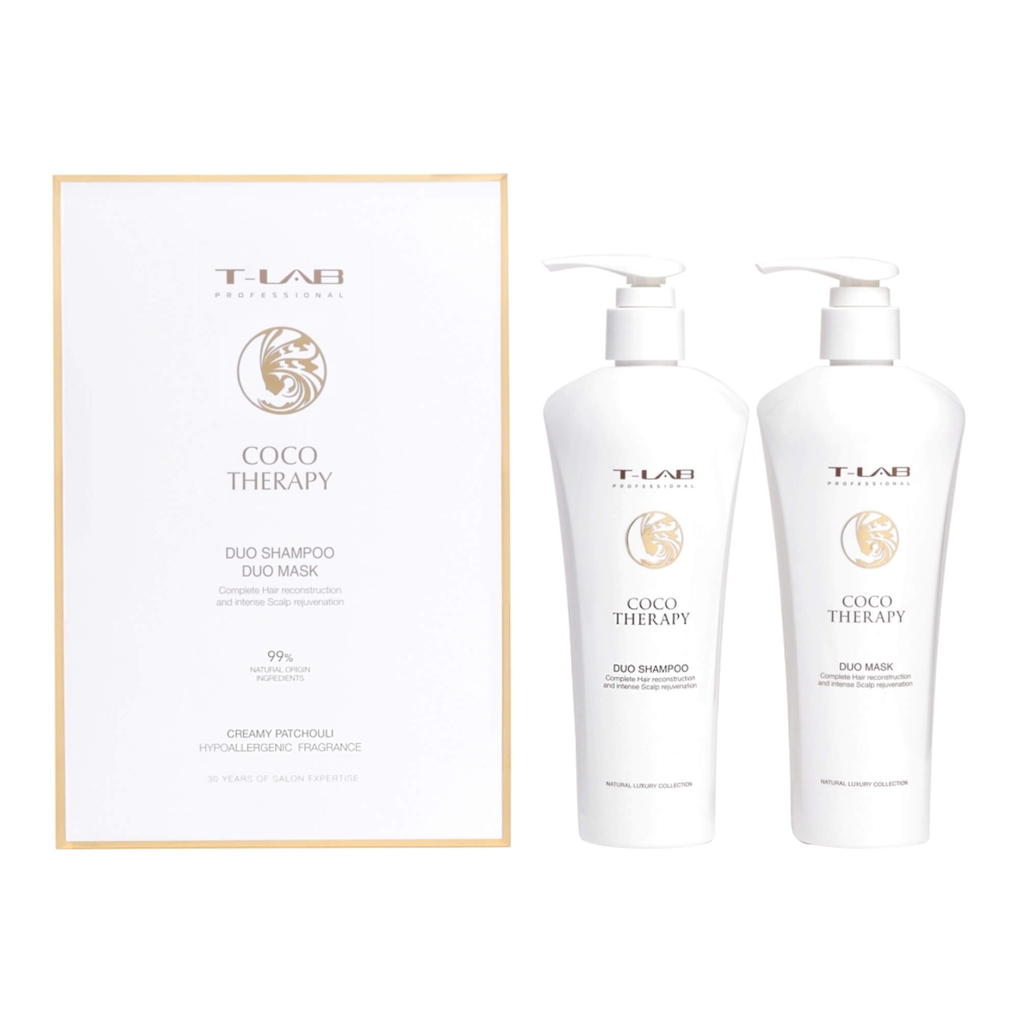 T-Lab Coco Therapy Duo Shampoo and Duo Treatment Set купить