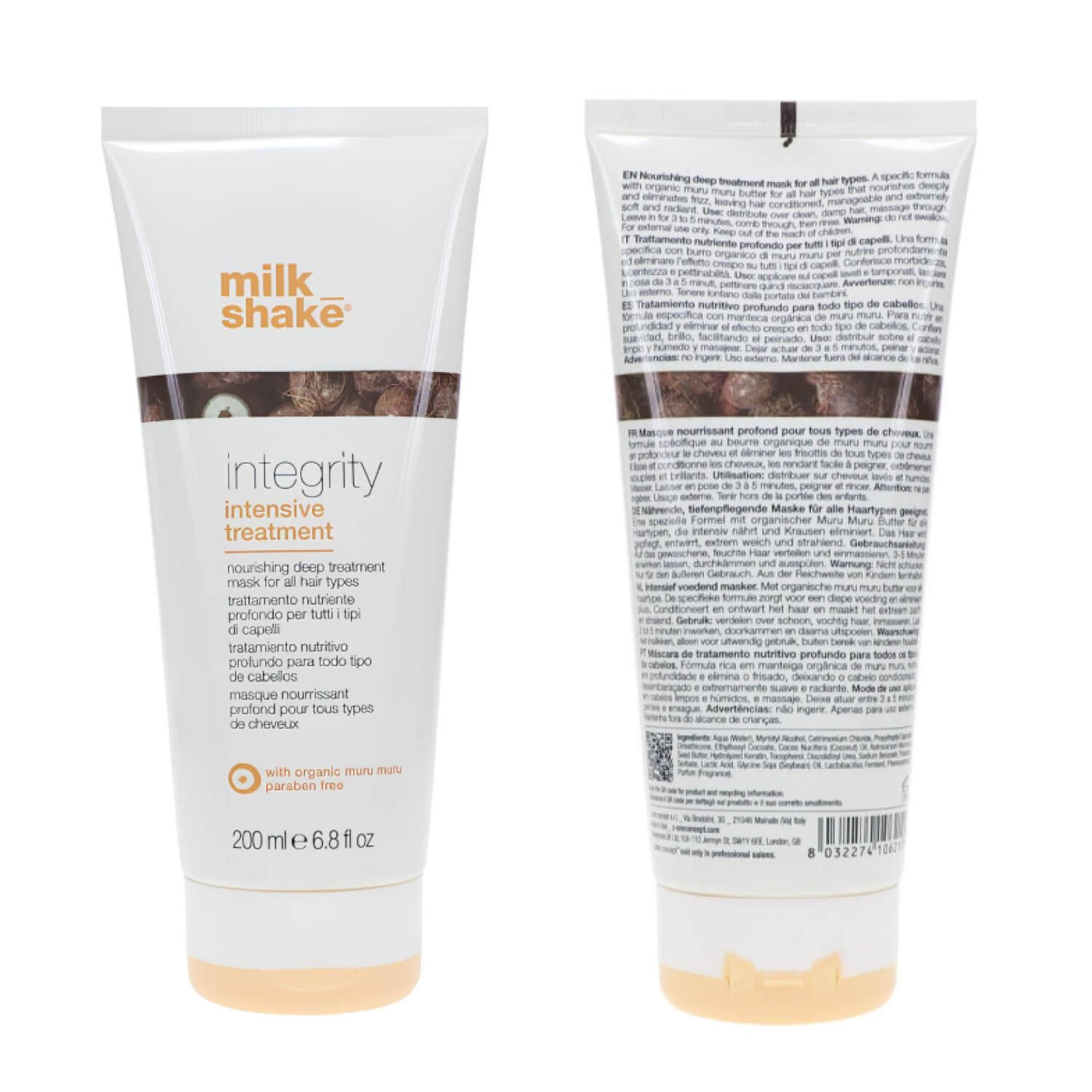 Средство для питания и увлажнения волос с эффектом антифриза Milk Shake Integrity Intensive Treatment 