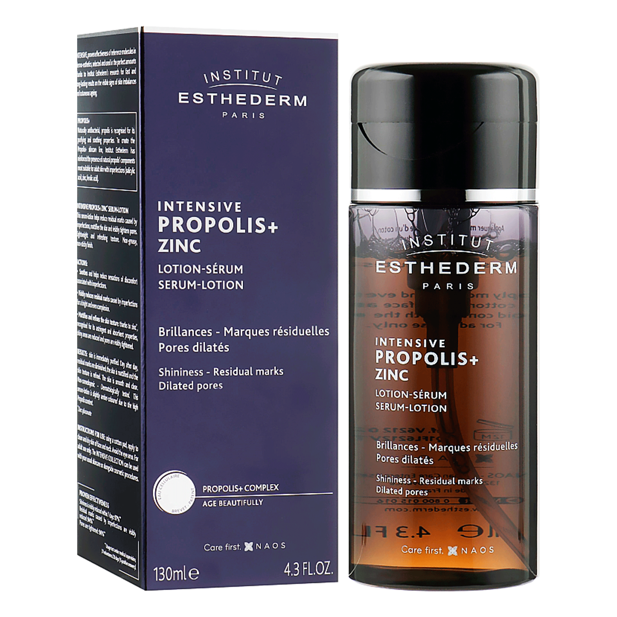 Лосьон для лица на основе прополиса и цинка Institut Esthederm Intensive Propolis + Zinc Serum-Lotion