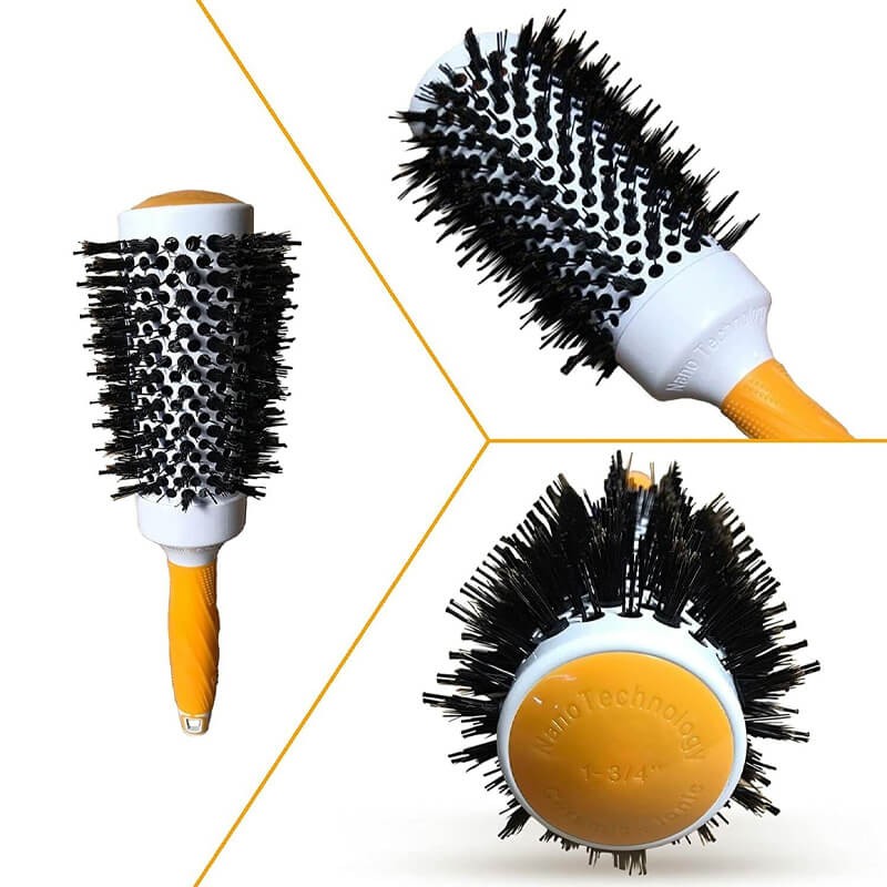 Керамічний браш для волосся Global Keratin Thermal Round Brushes