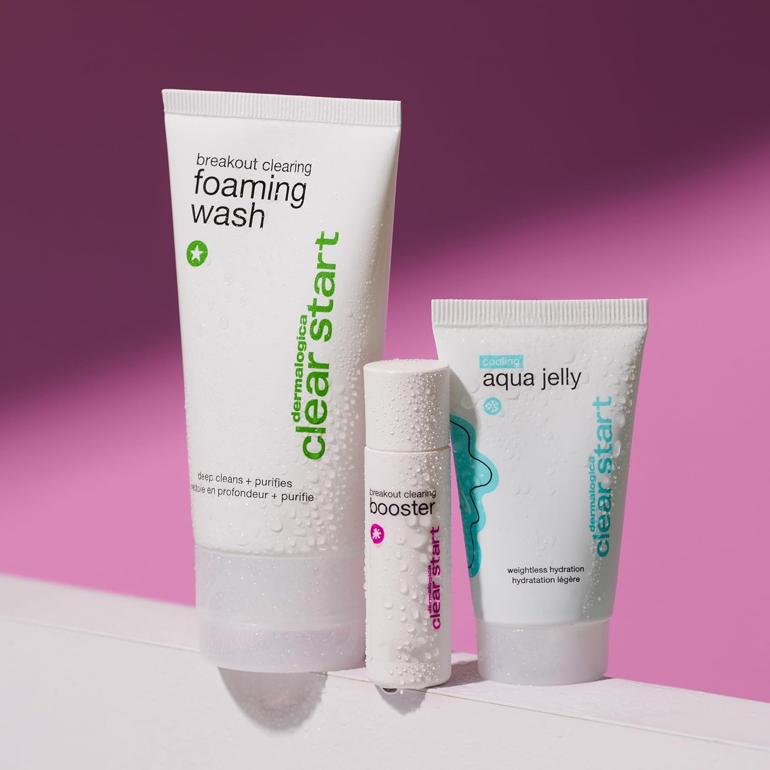 Лечебный набор очищение и уход за проблемной кожей Dermalogica Clear Start Breakout Clearing Kit