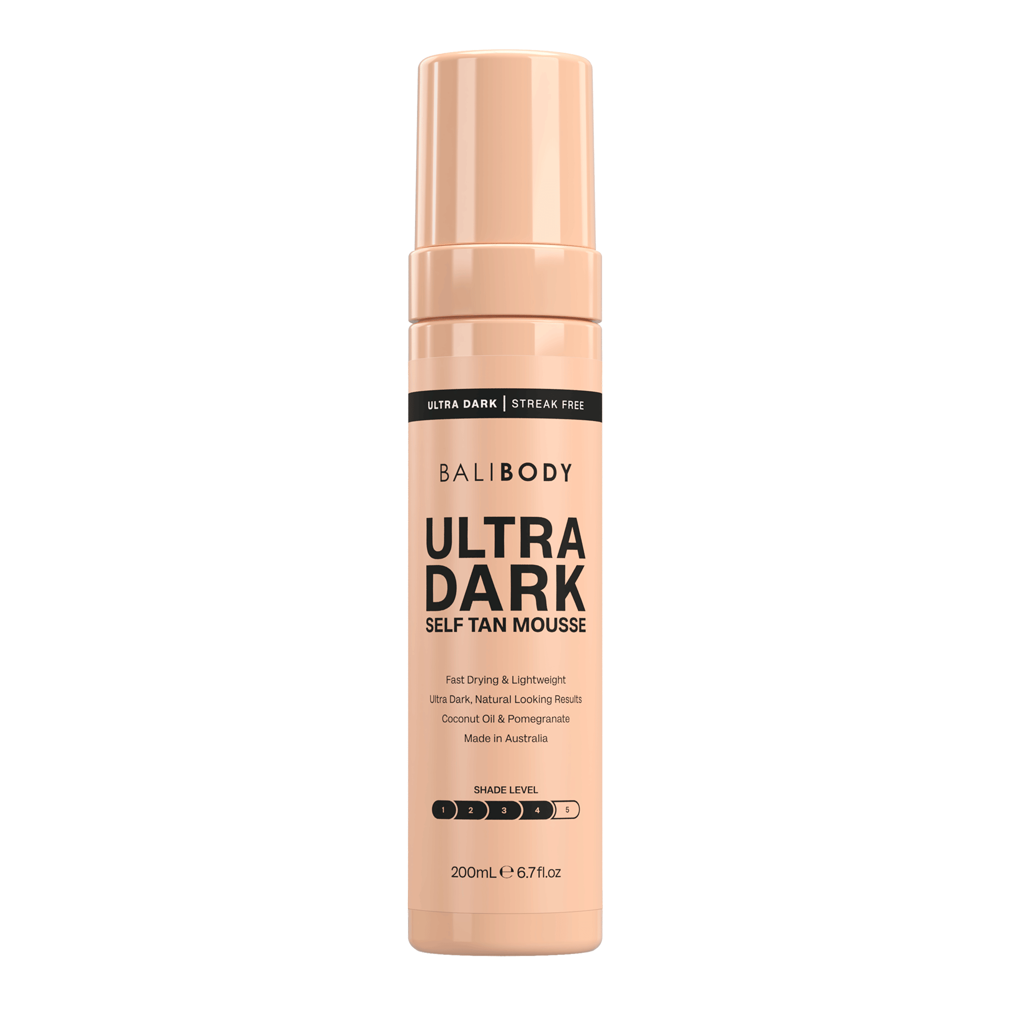 Bali Body Ultra Dark Self Tanning Mousse - Ультратемный мусс-автозагар