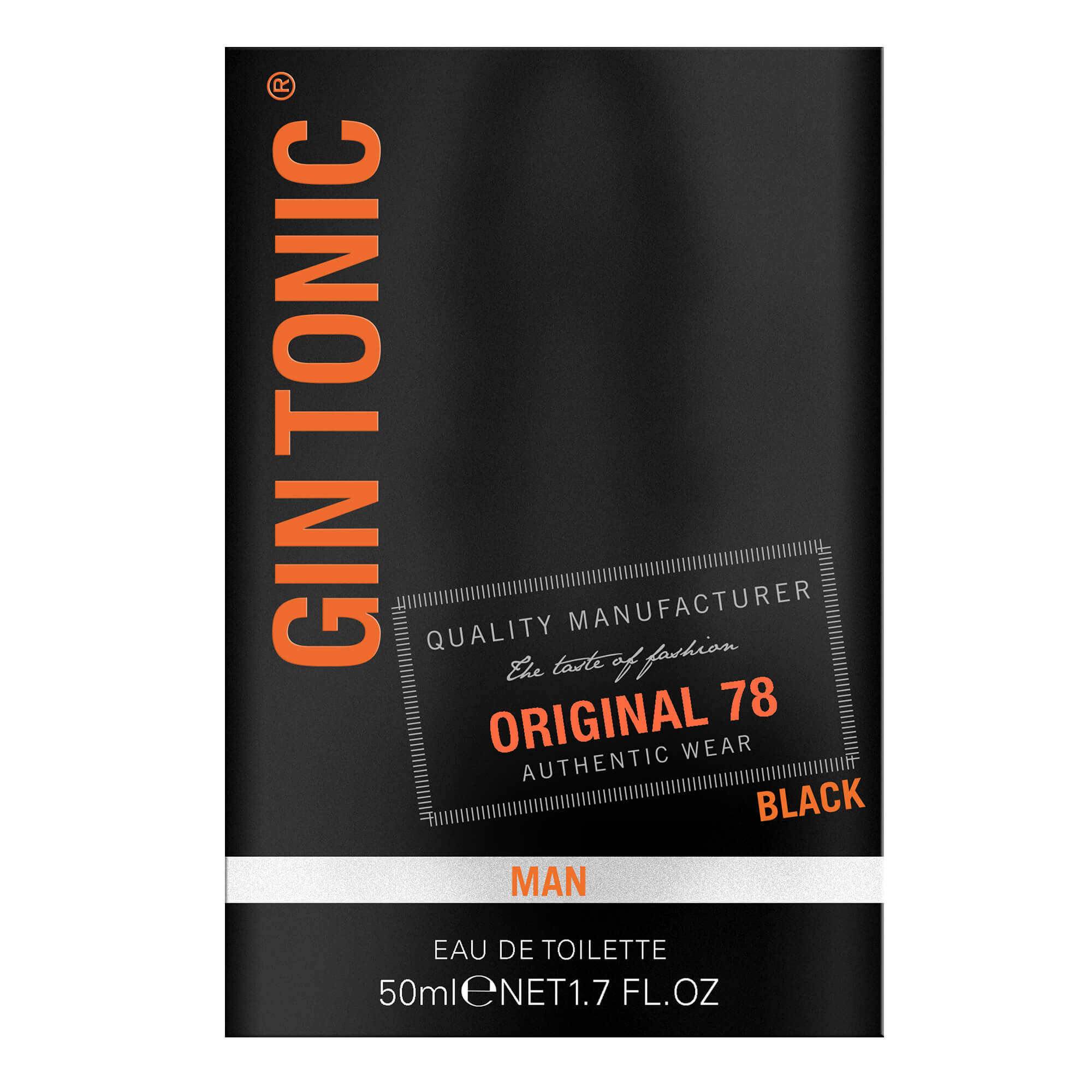 Туалетная вода для мужчин GIN TONIC Man Original 78 Black