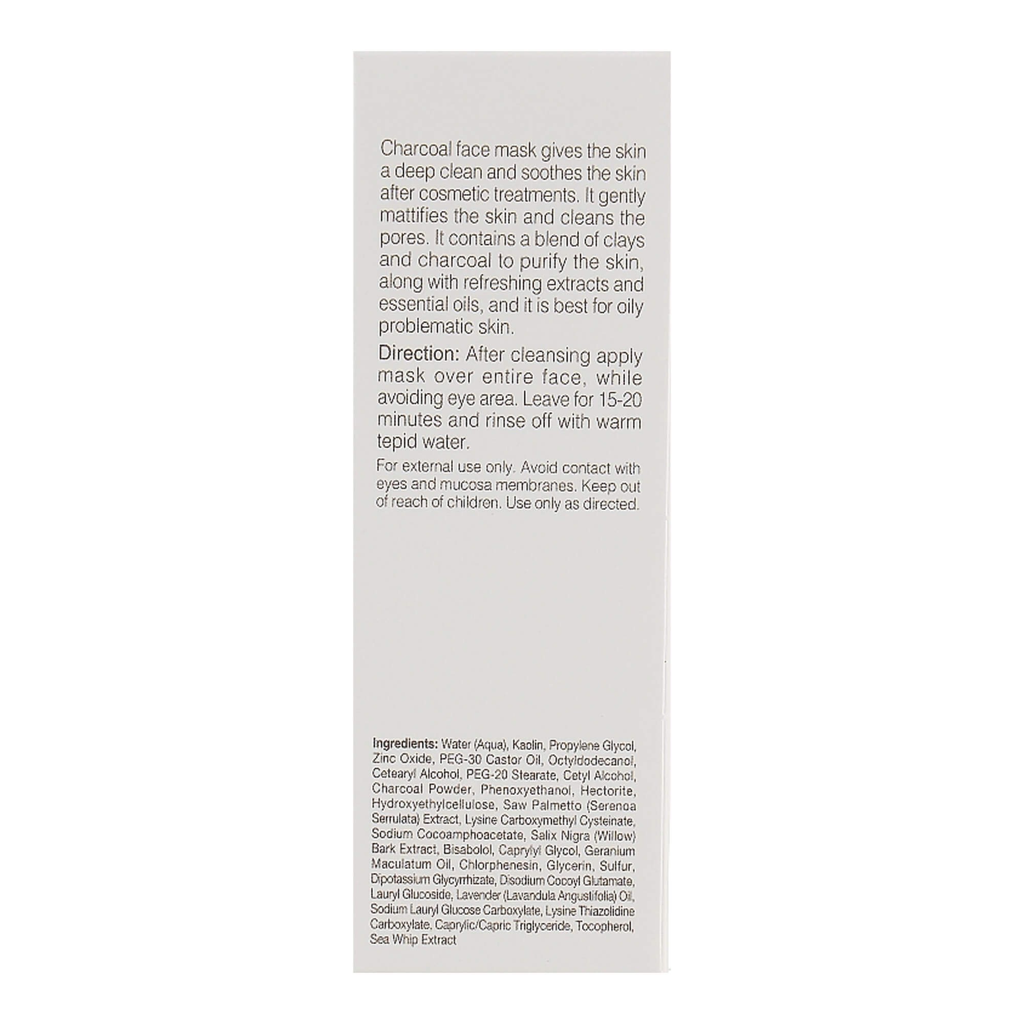 Успокаивающая маска на основе активированного угля Renew Charcoal Soothing Mask