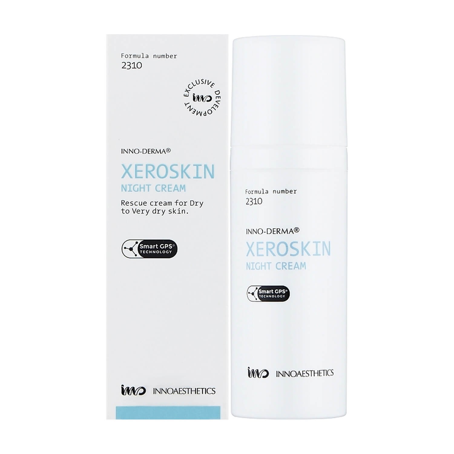 Innoaesthetics Нічний крем для сухої шкіри, терапії ксерозу
