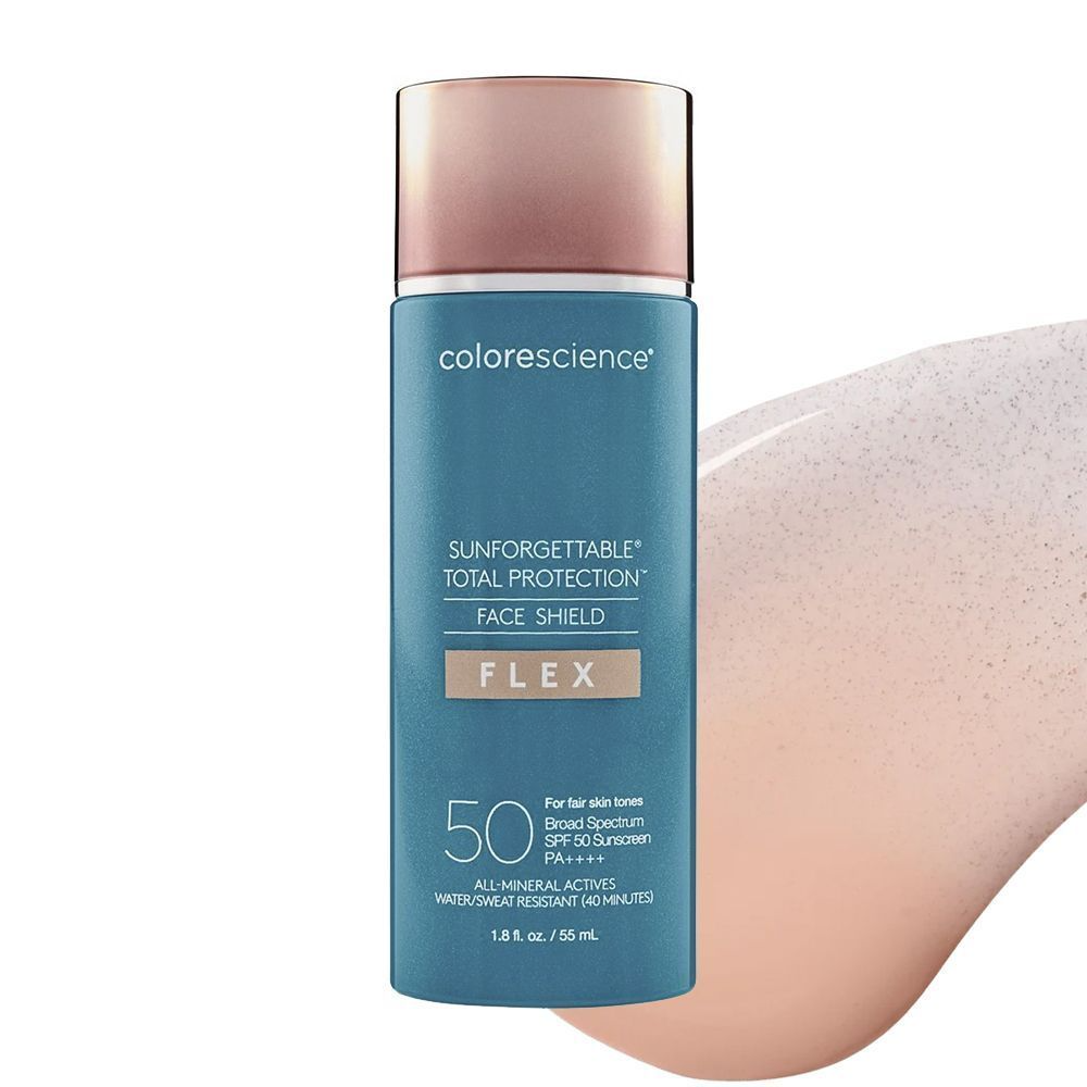 Сонцезахисний крем з адаптивними пігментами Colorescience Sunforgettable Total Protection Face Shield Flex SPF 50