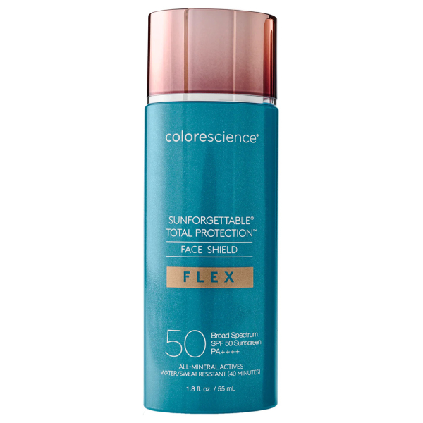 Colorescience Sunforgettable Total Protection Face Shield Flex SPF 50 - Солнцезащитный крем с адаптивными пигментами