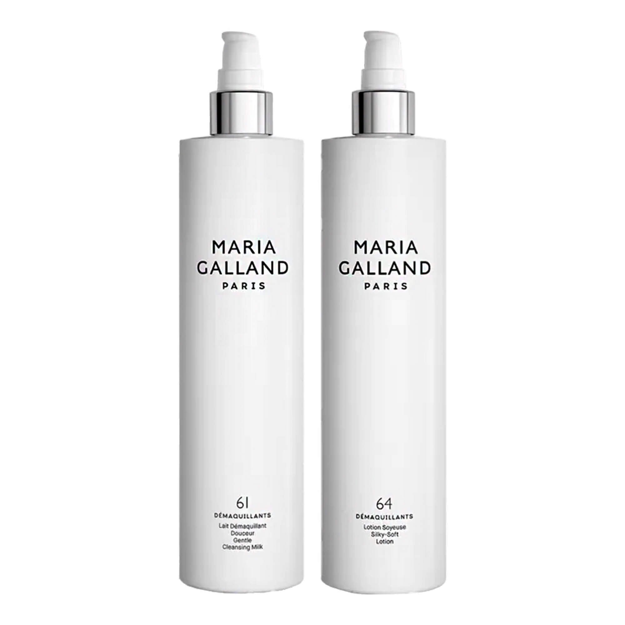 Набір для очищення та догляду за шкірою Maria Galland Milky & Silky Cleansing Duo Skincare 2025