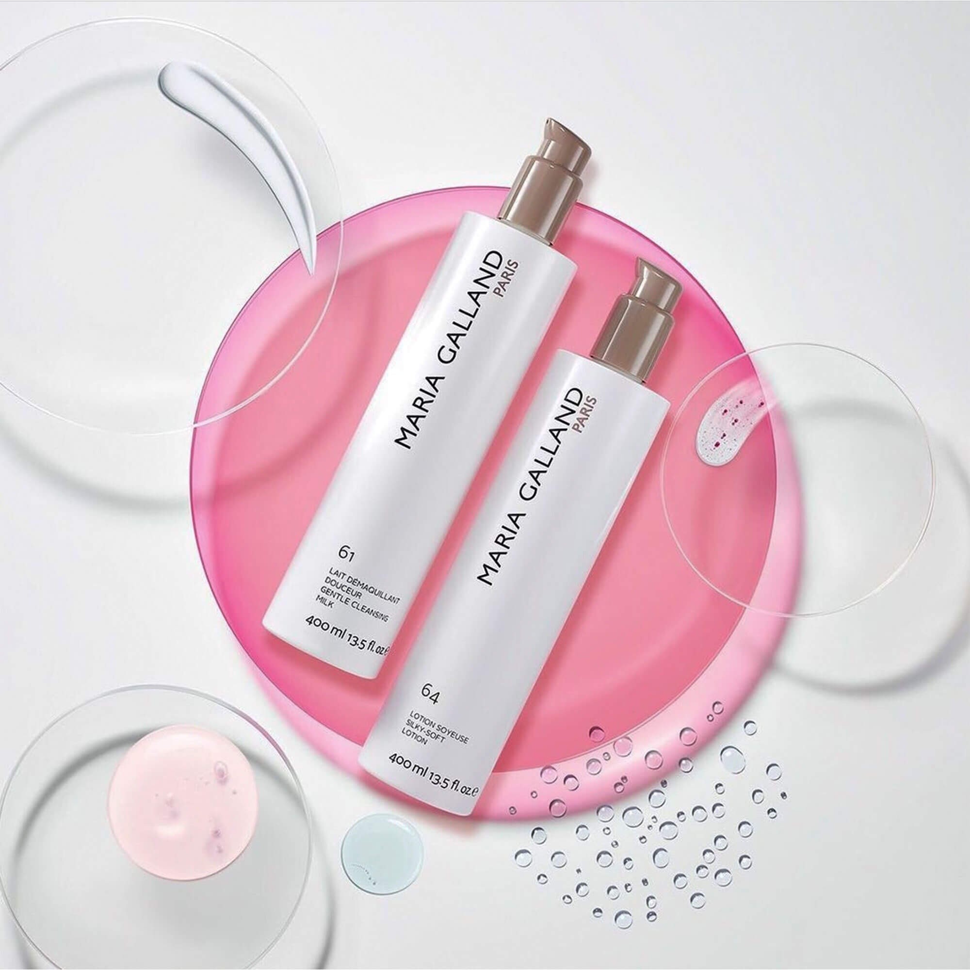 Набір для очищення та догляду за шкірою Maria Galland Milky & Silky Cleansing Duo Skincare 2025