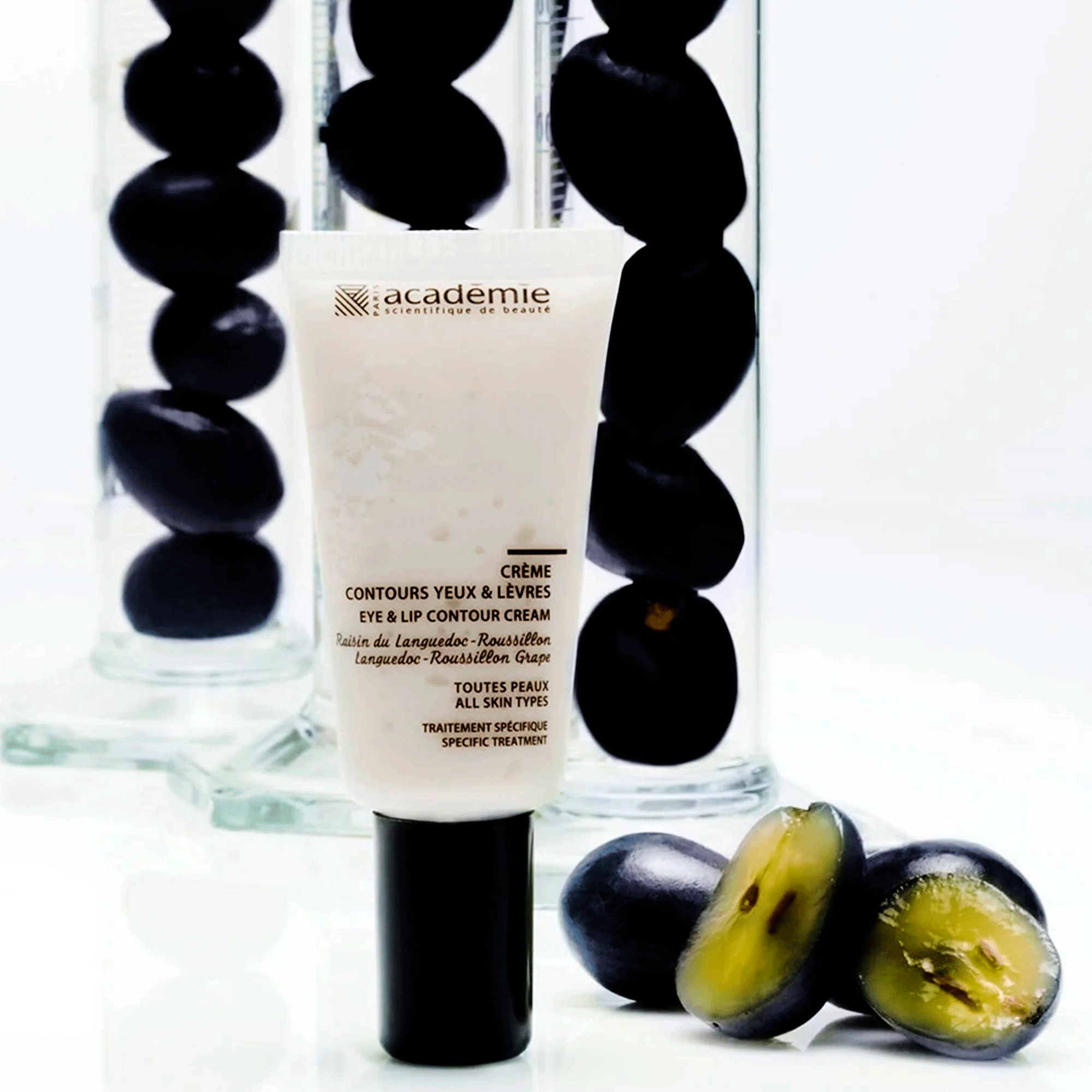 Крем-догляд для очей та губ Academie Eye & Lip Contour Cream