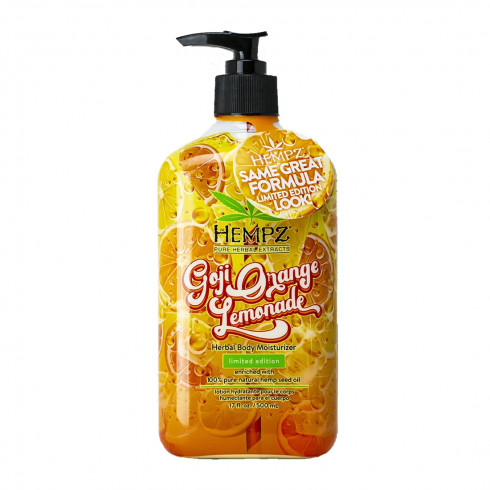 Молочко для тела Годжи и Апельсиновый лимонад Hempz Goji Orange Lemonade Herbal Body Moisturizer