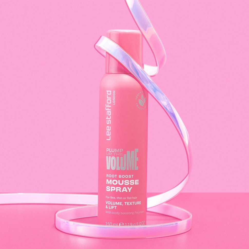 Мус для коренів волосся для надання об'єму Lee Stafford Plump Up The Volume Root Boost Mousse Spray
