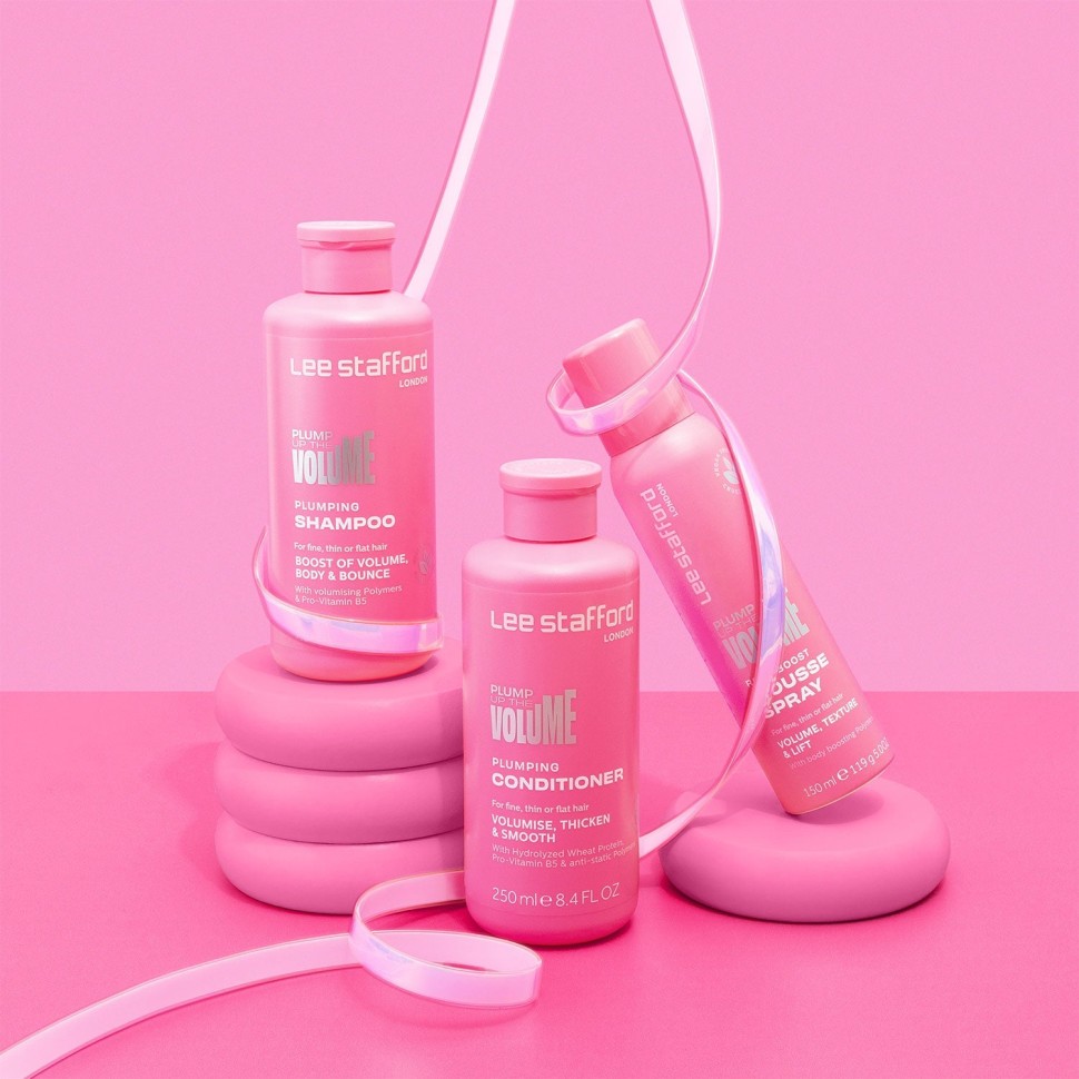 Мус для коренів волосся для надання об'єму Lee Stafford Plump Up The Volume Root Boost Mousse Spray