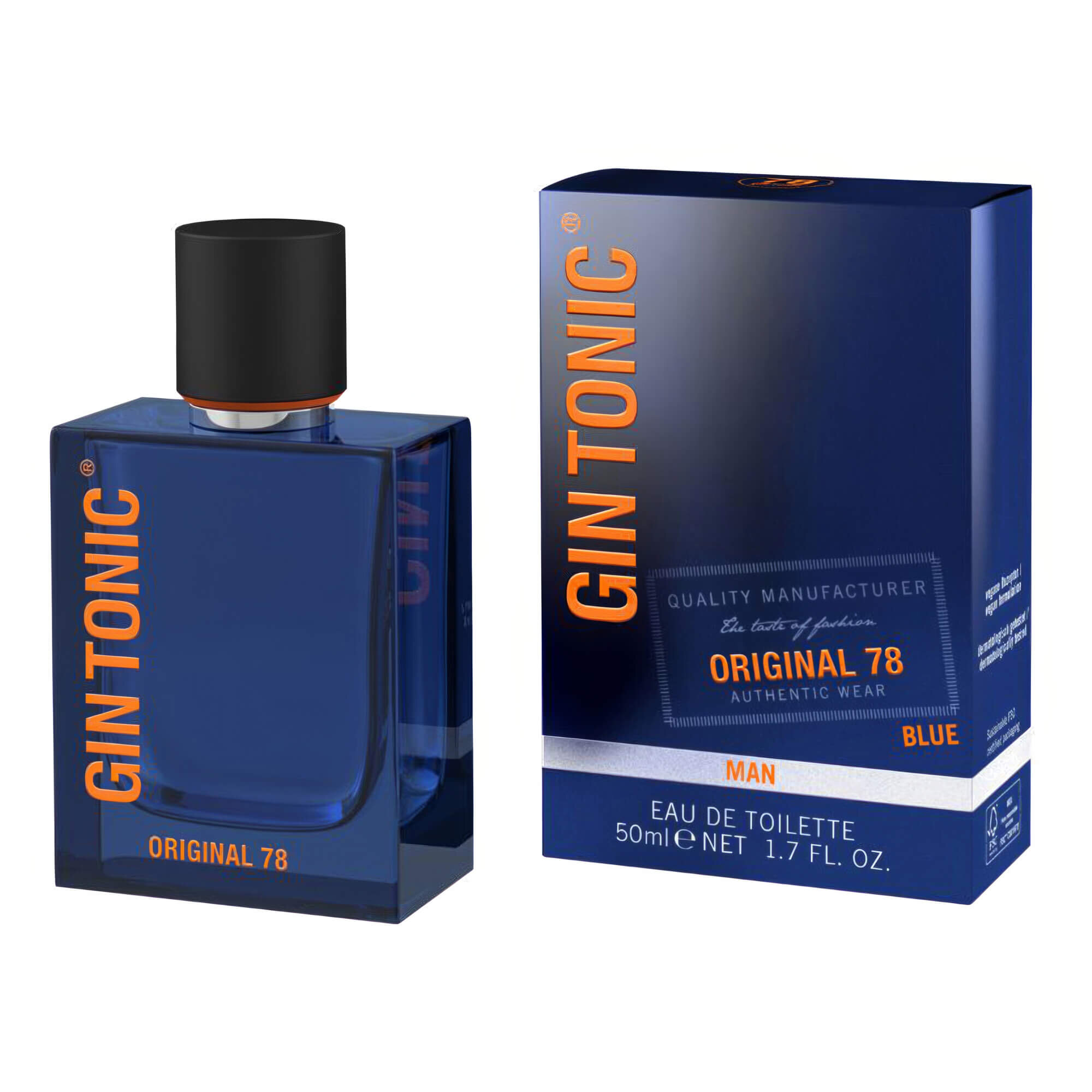 Парфюмерная вода для мужчин GIN TONIC Man Original 78 Blue